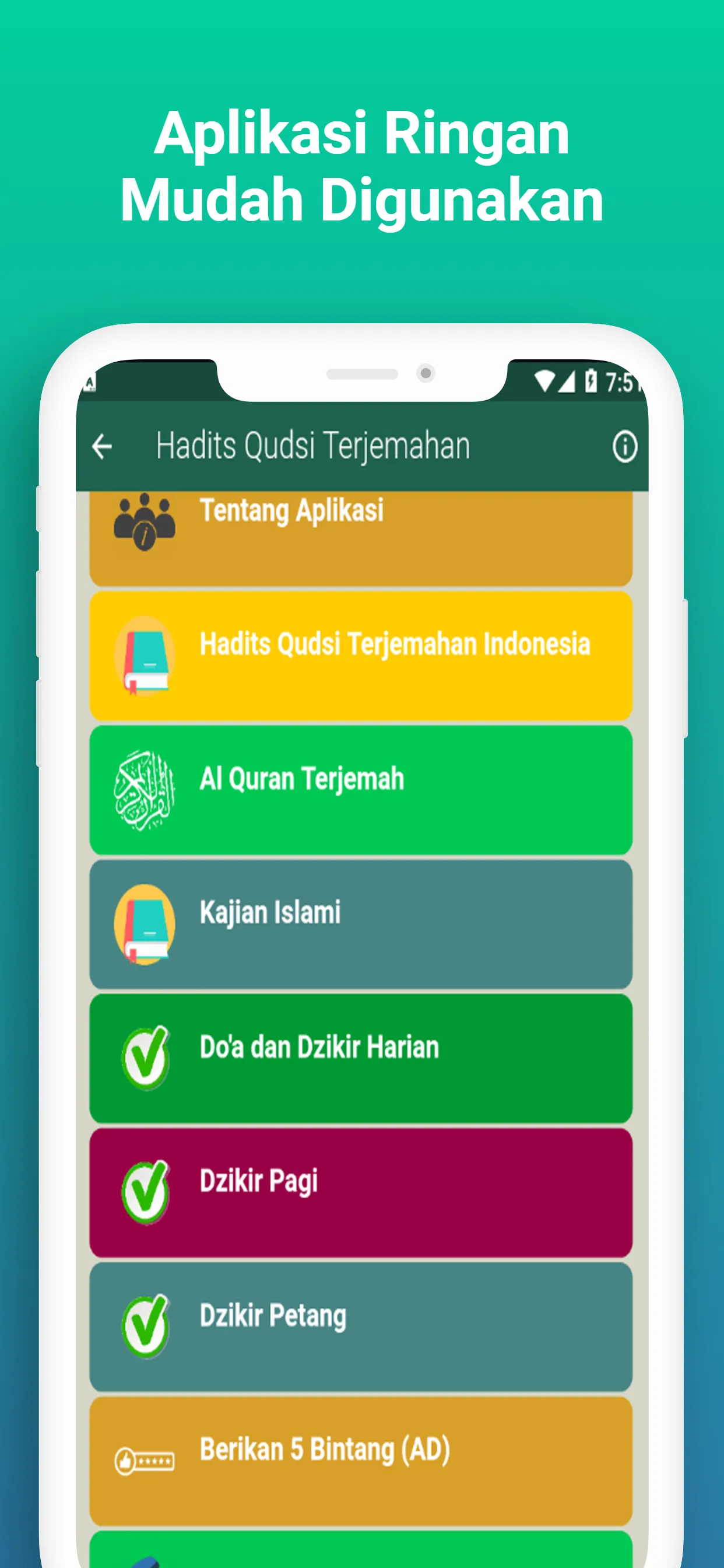 Hadits Qudsi Terjemahan | Indus Appstore | Screenshot