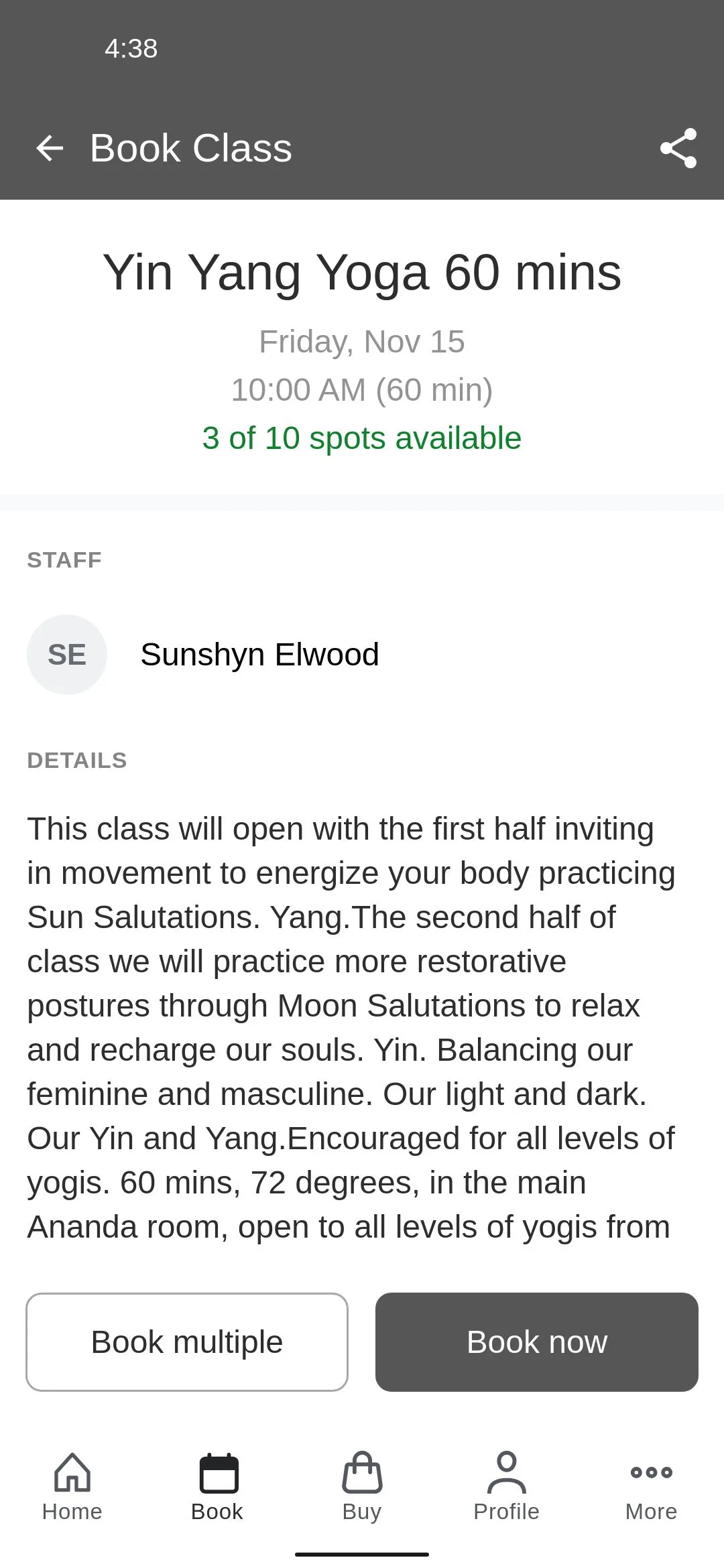 Shanti Yoga Roots | Indus Appstore | Screenshot