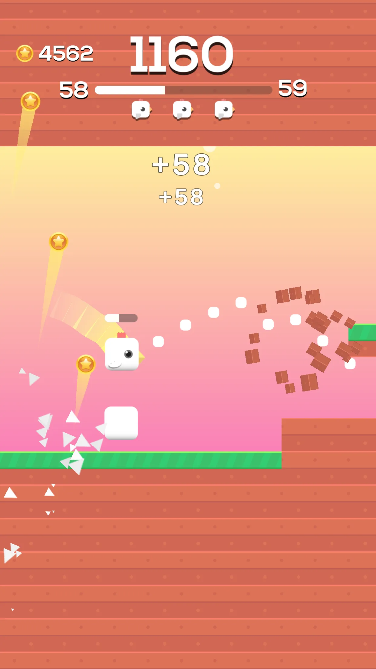 Square Bird - Flappy Chicken | Indus Appstore | Screenshot