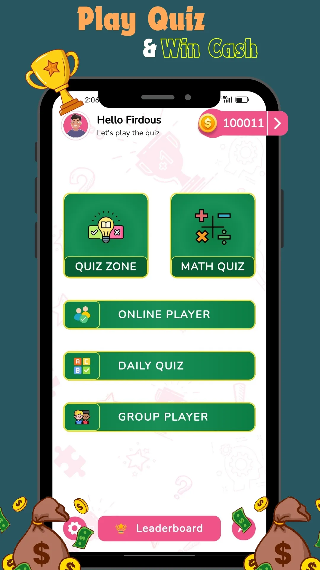 Quizys: Play Quiz & Earn Cash | Indus Appstore | Screenshot