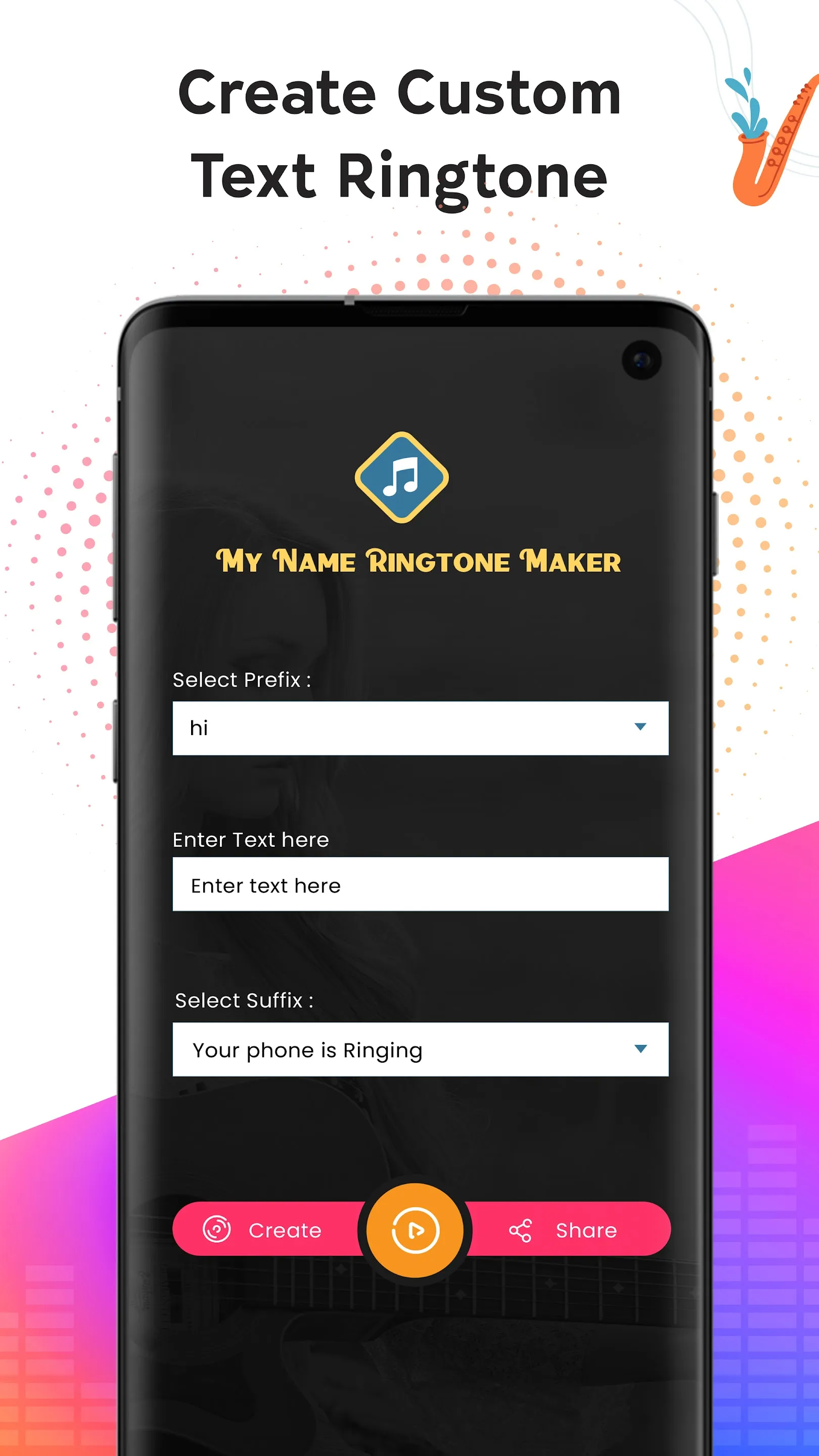 My Name Ringtone Maker | Indus Appstore | Screenshot