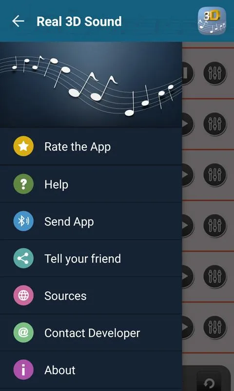 Real 3D Sounds | Indus Appstore | Screenshot