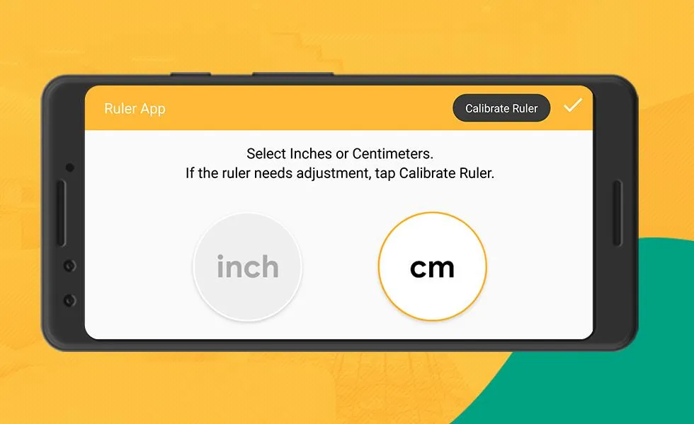 Pocket Ruler - Measure in inch | Indus Appstore | Screenshot