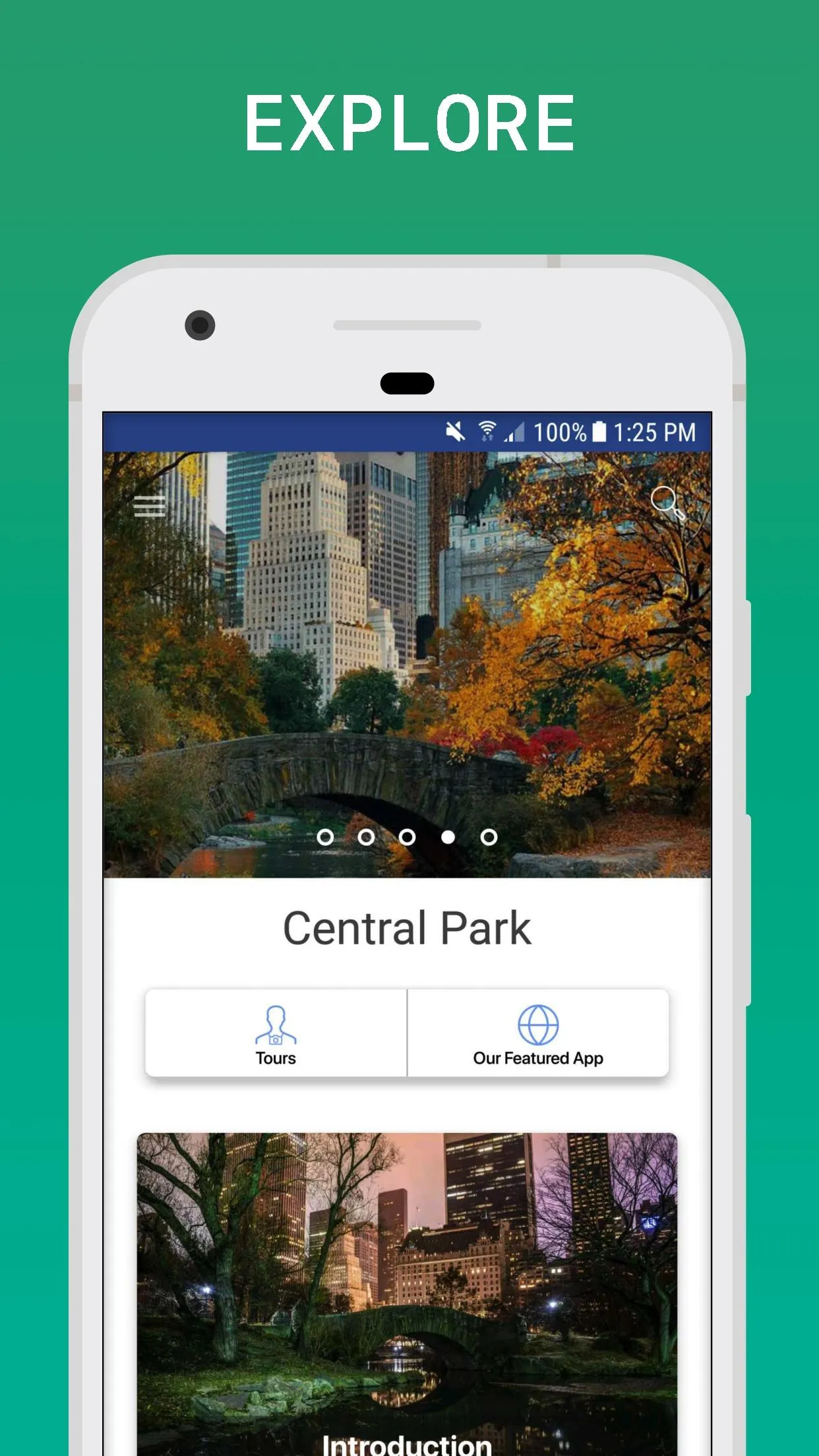 Central Park Travel Guide | Indus Appstore | Screenshot