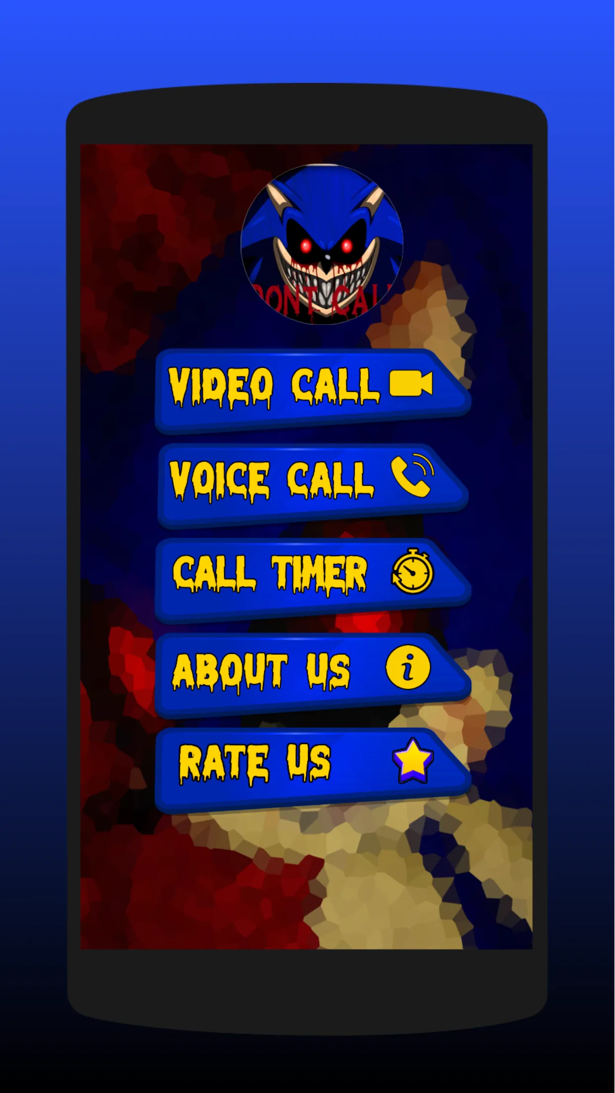 Call Scary Soniic Video call | Indus Appstore | Screenshot