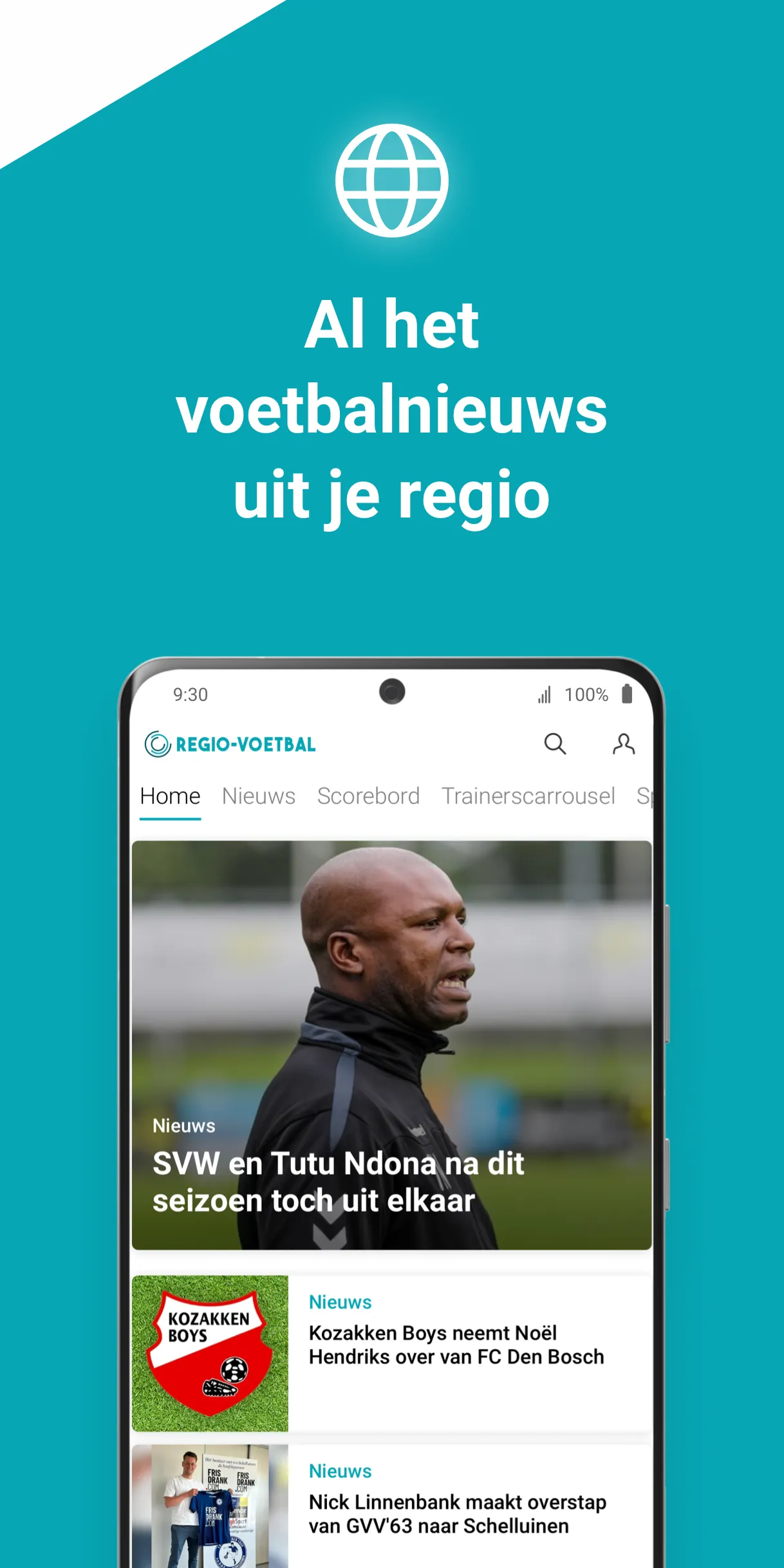 Regio-Voetbal | Indus Appstore | Screenshot