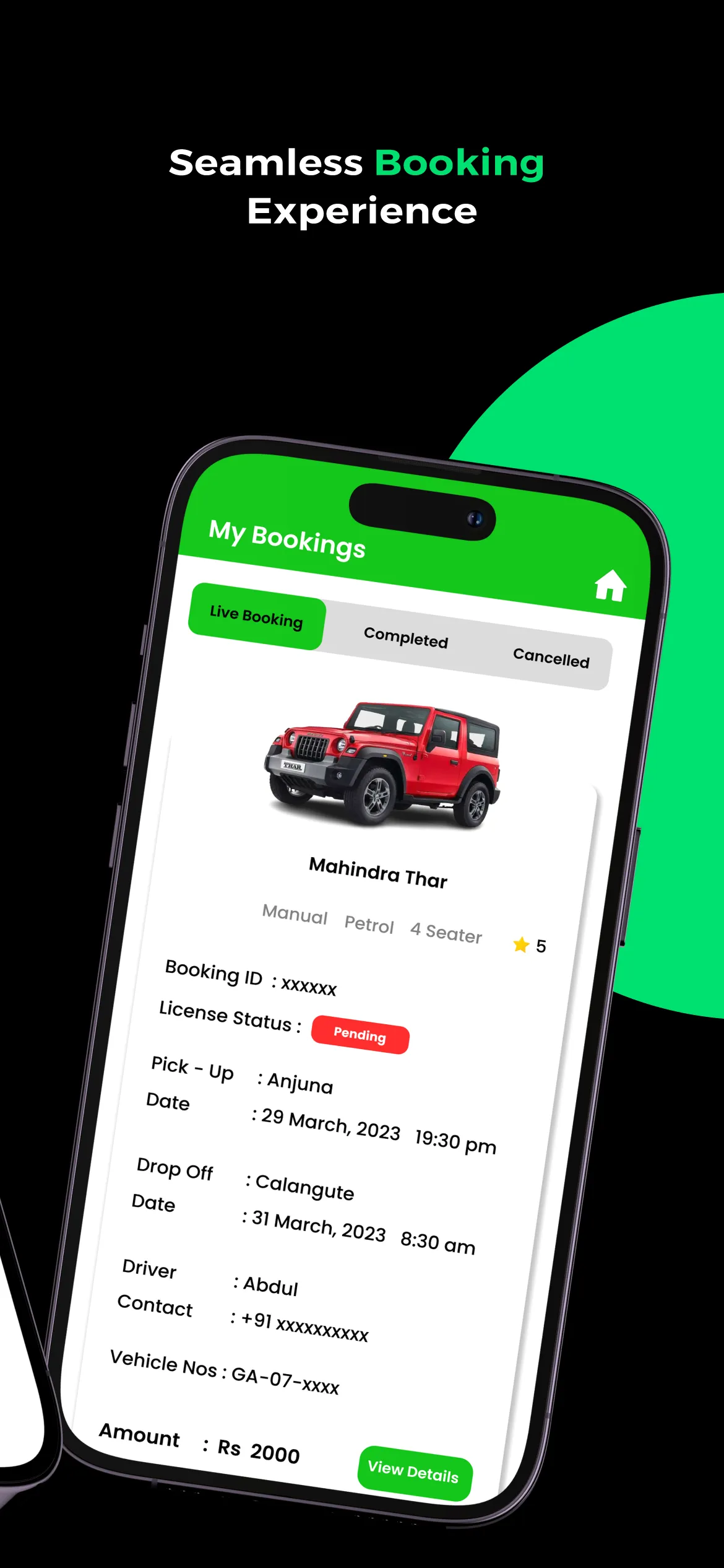 LimeCar: Car Rentals in Goa | Indus Appstore | Screenshot