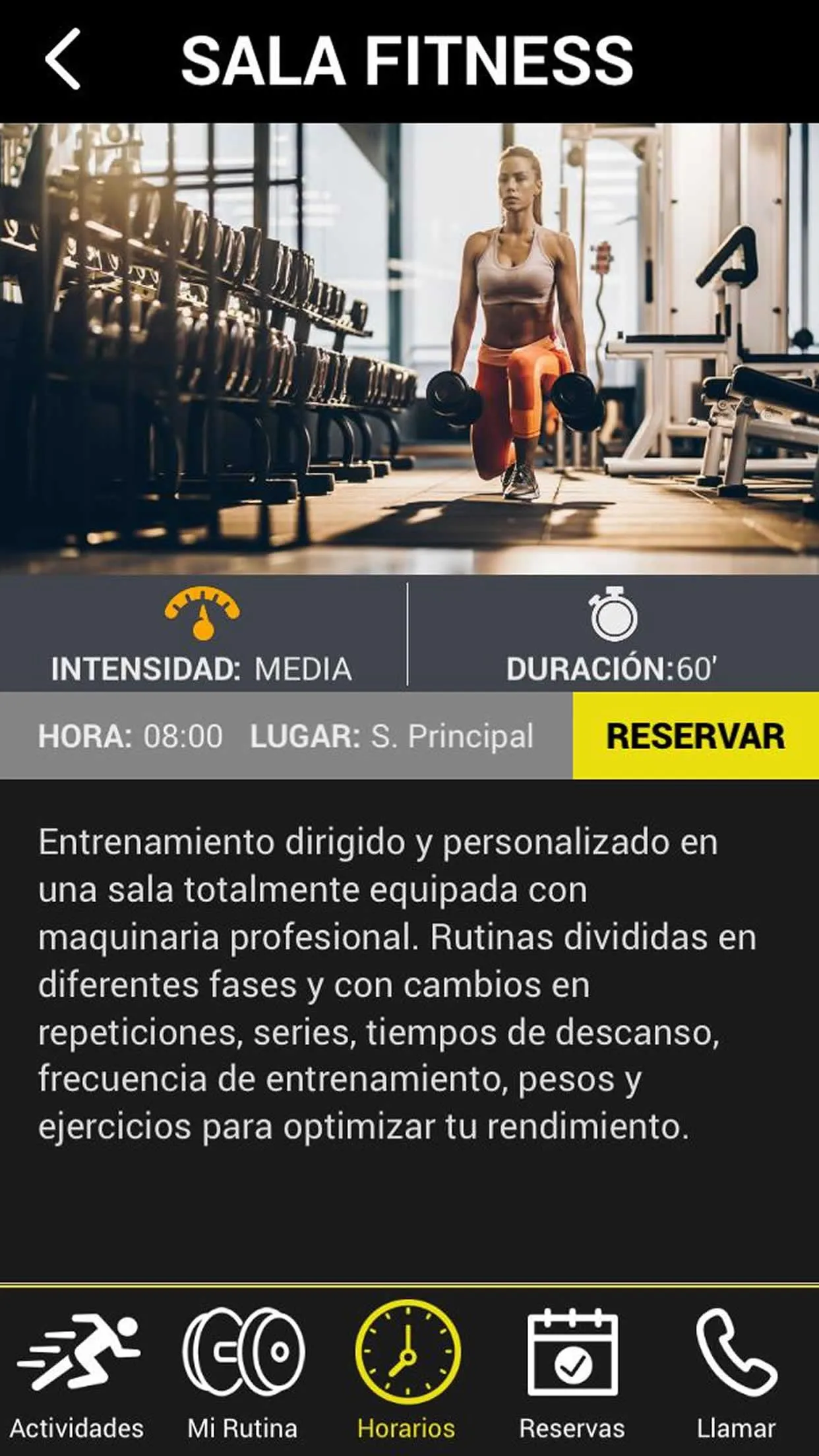 Club Gym Sierra | Indus Appstore | Screenshot