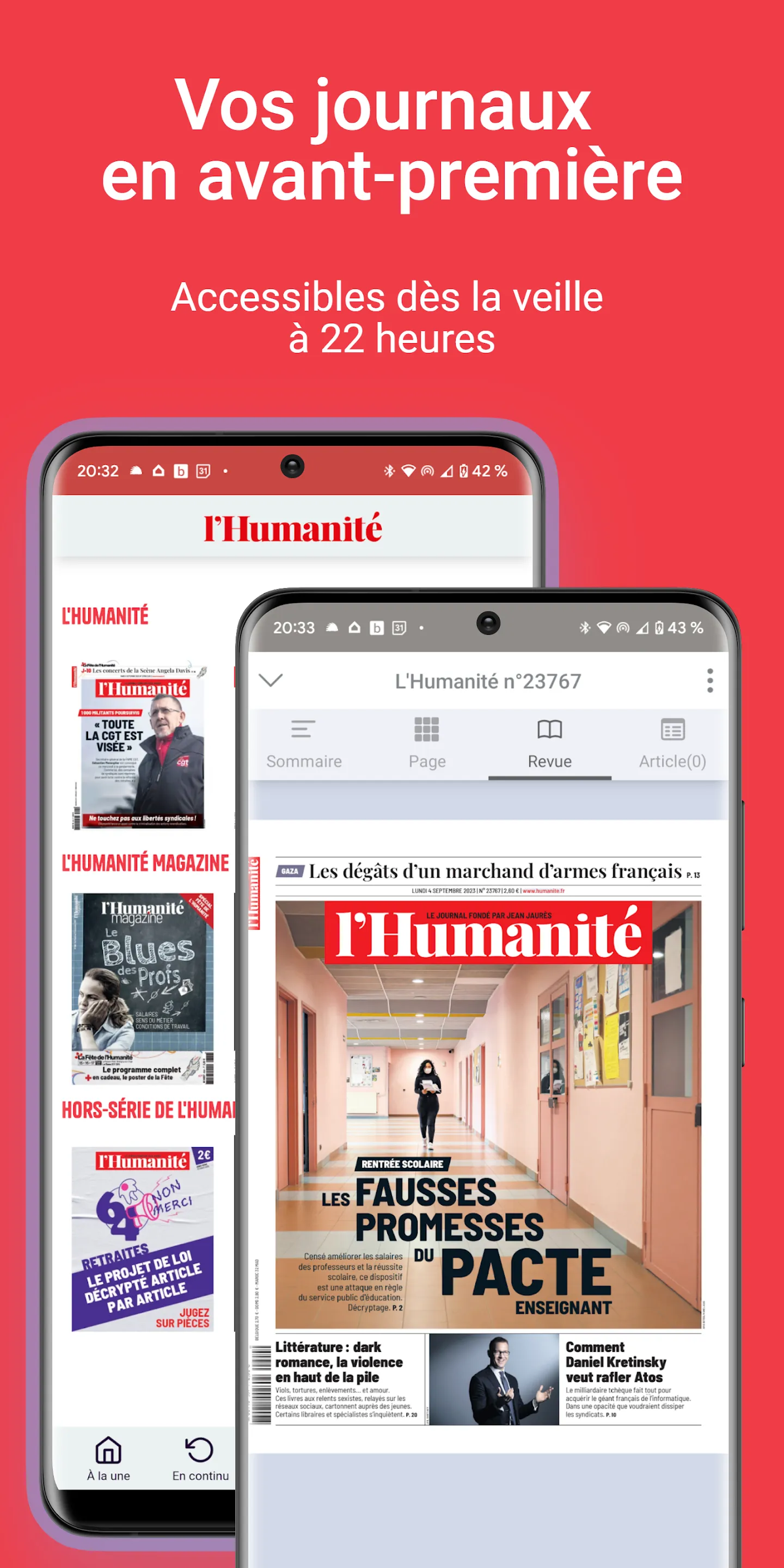 L'Humanité - Le journal | Indus Appstore | Screenshot