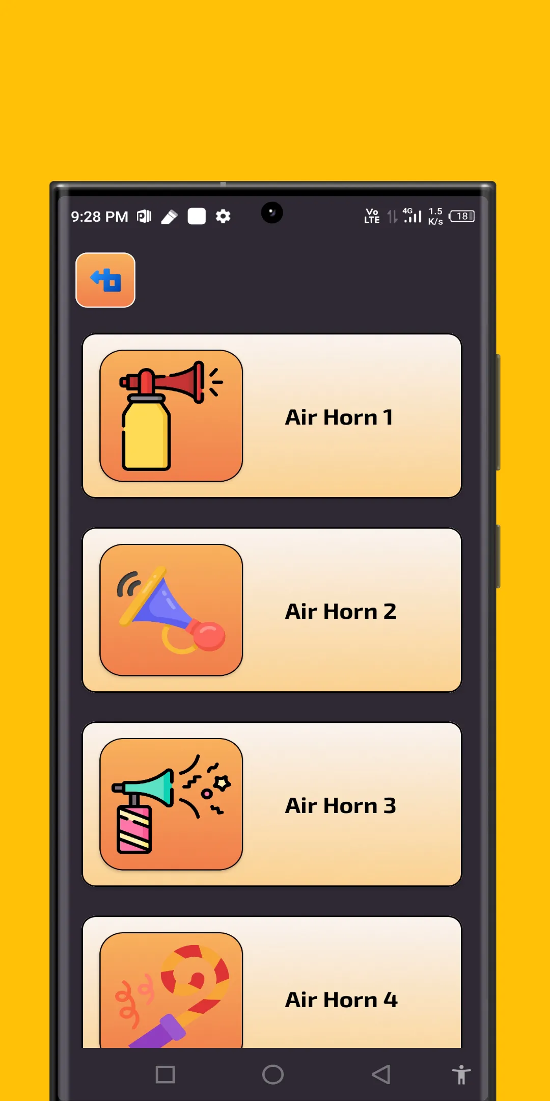 Air Horn Prank Fun Sounds | Indus Appstore | Screenshot