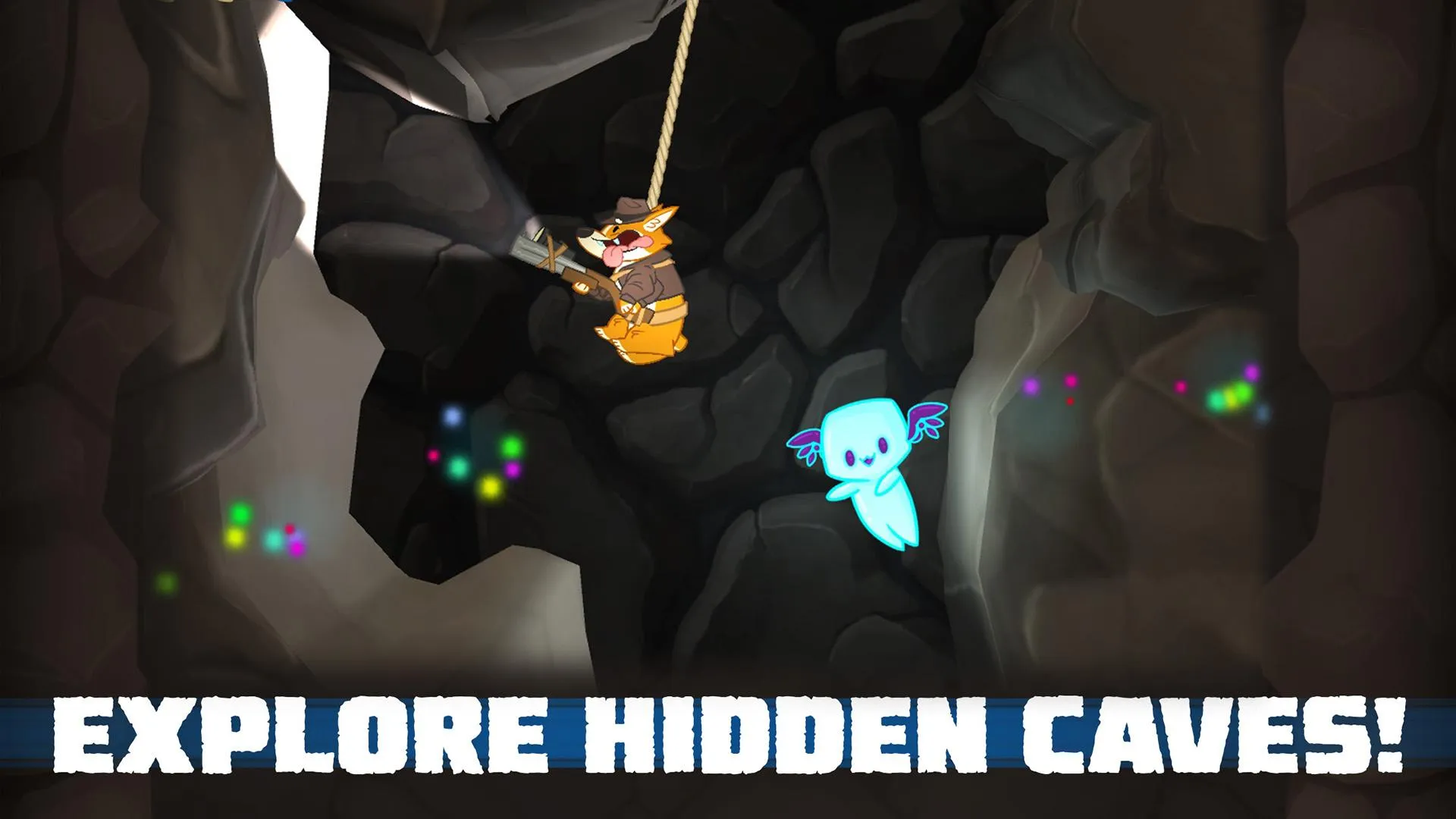 Sparkle Corgi Goes Cave Diving | Indus Appstore | Screenshot