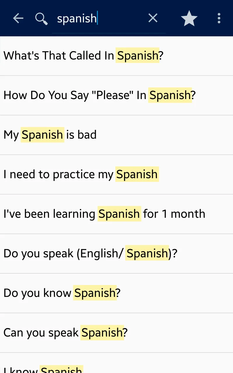 Learn Spanish - Offline | Indus Appstore | Screenshot