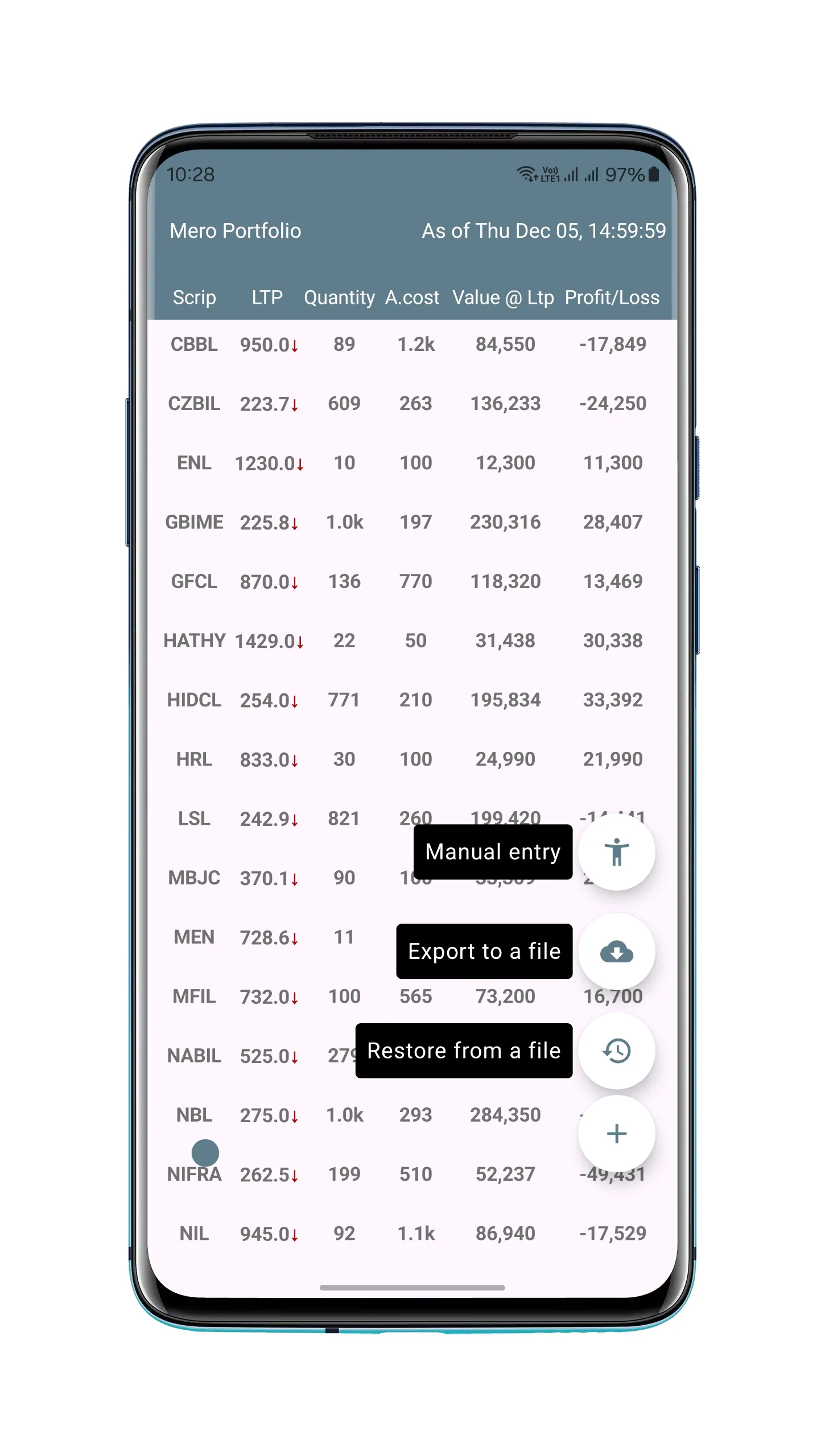 Mero Portfolio - Nepse Tracker | Indus Appstore | Screenshot