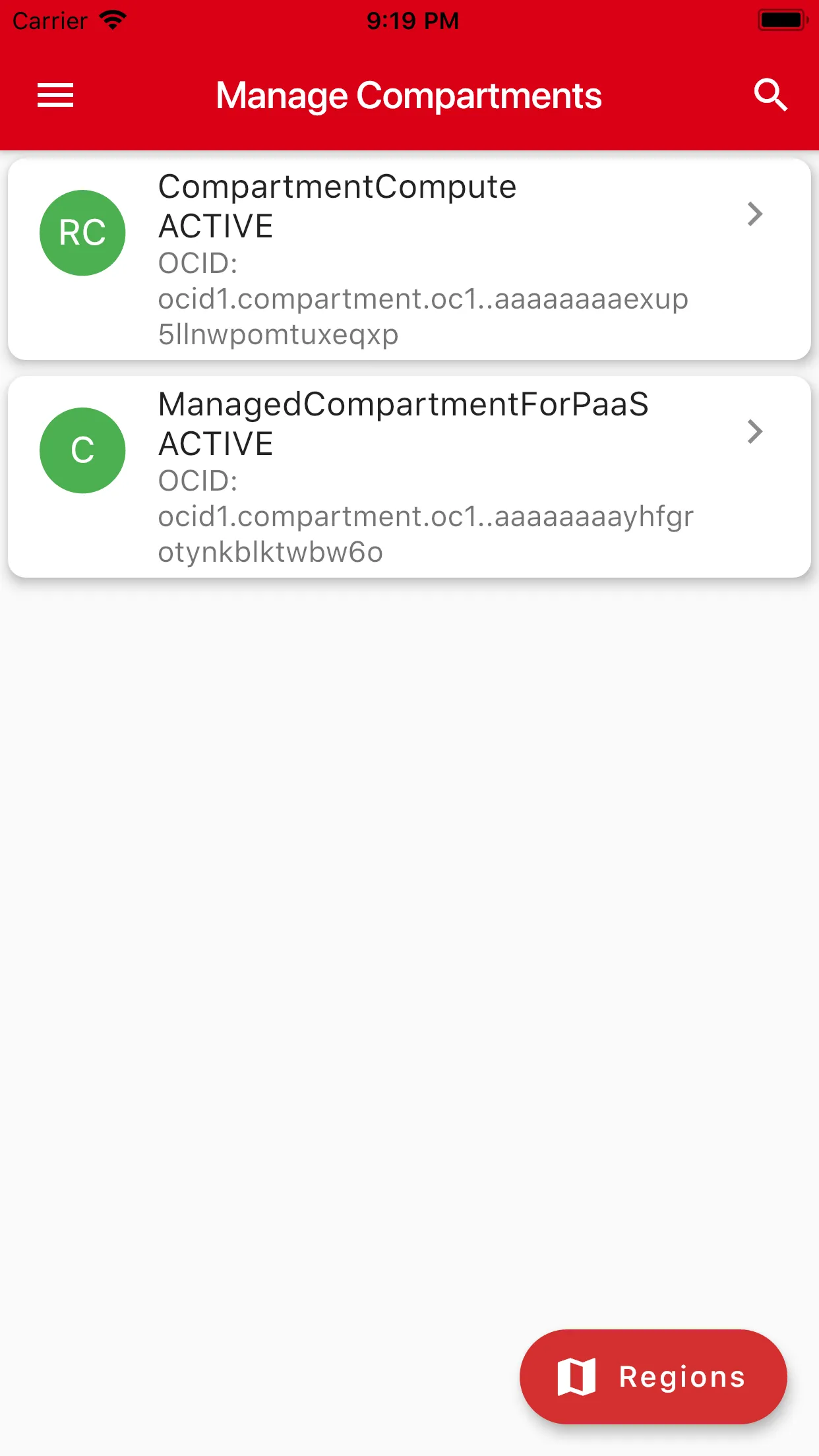 OCI Monitor for Oracle Cloud | Indus Appstore | Screenshot