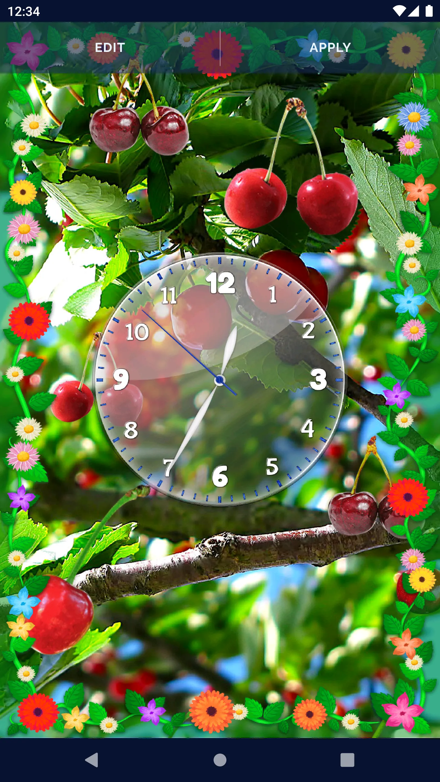 Summer Cherry Live Wallpaper | Indus Appstore | Screenshot