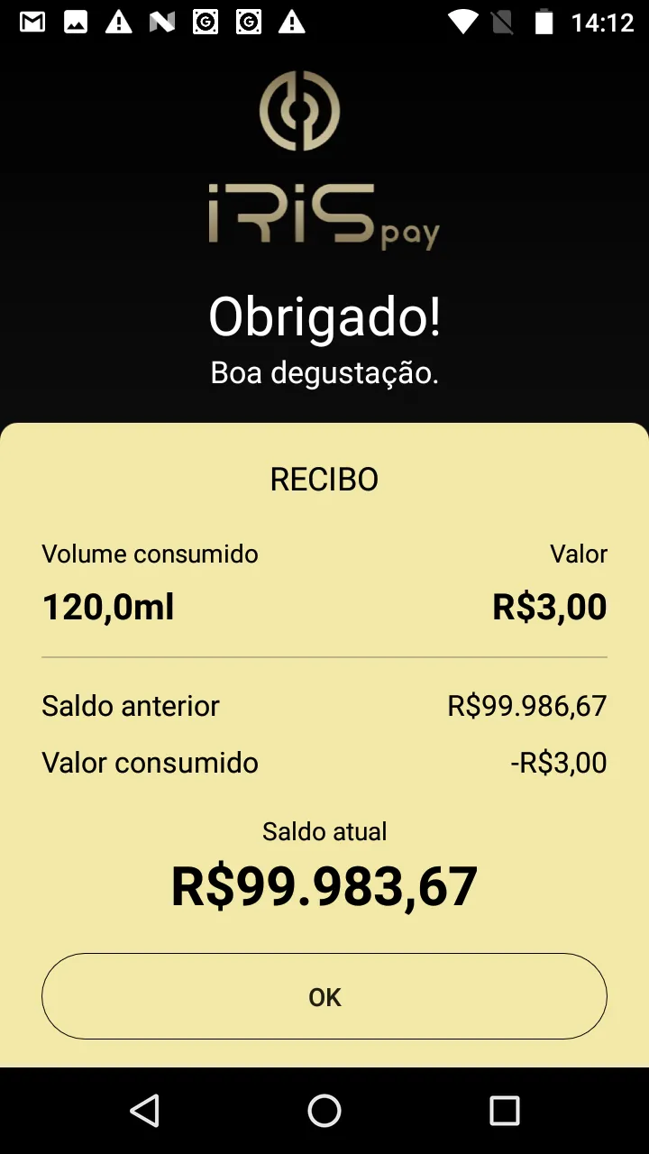 Iris Pay | Indus Appstore | Screenshot