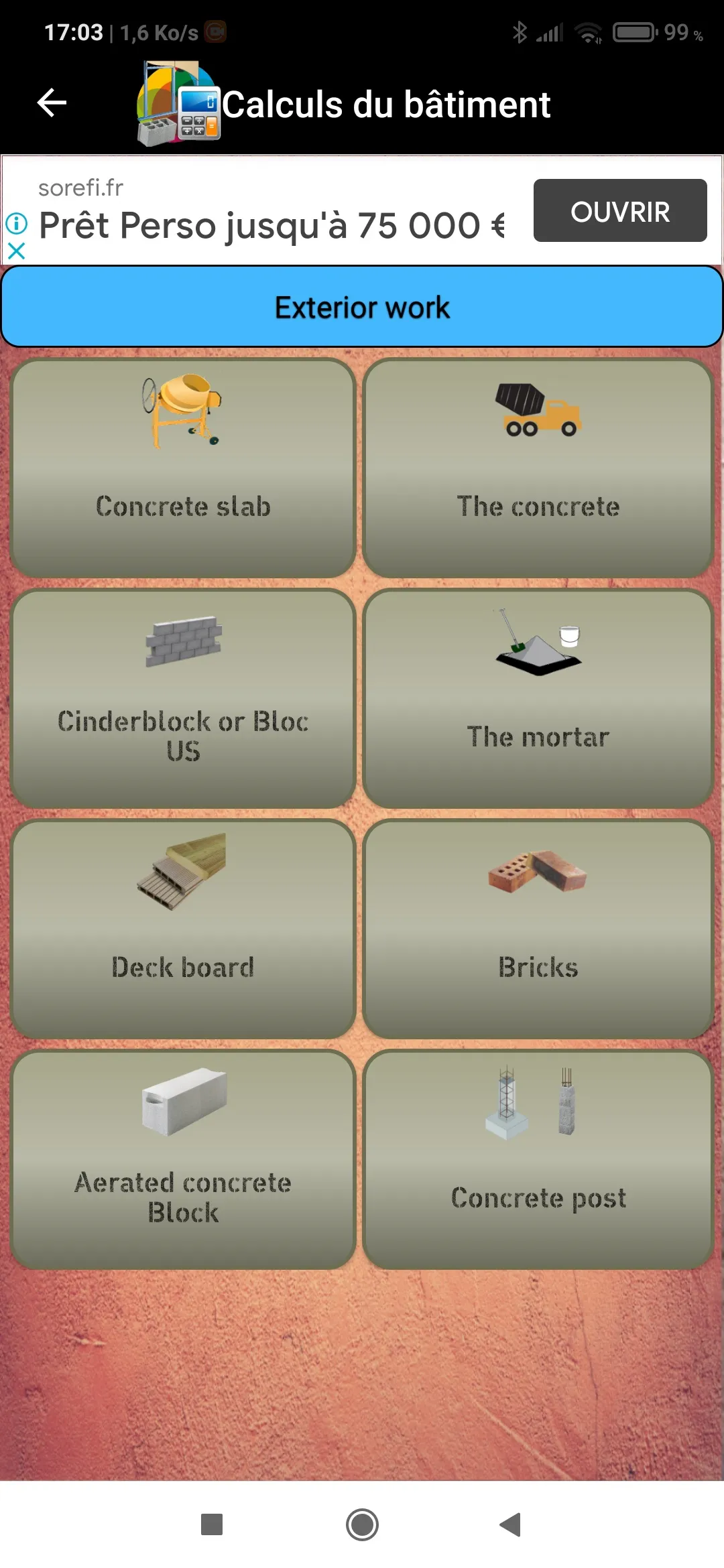 Building calculations | Indus Appstore | Screenshot