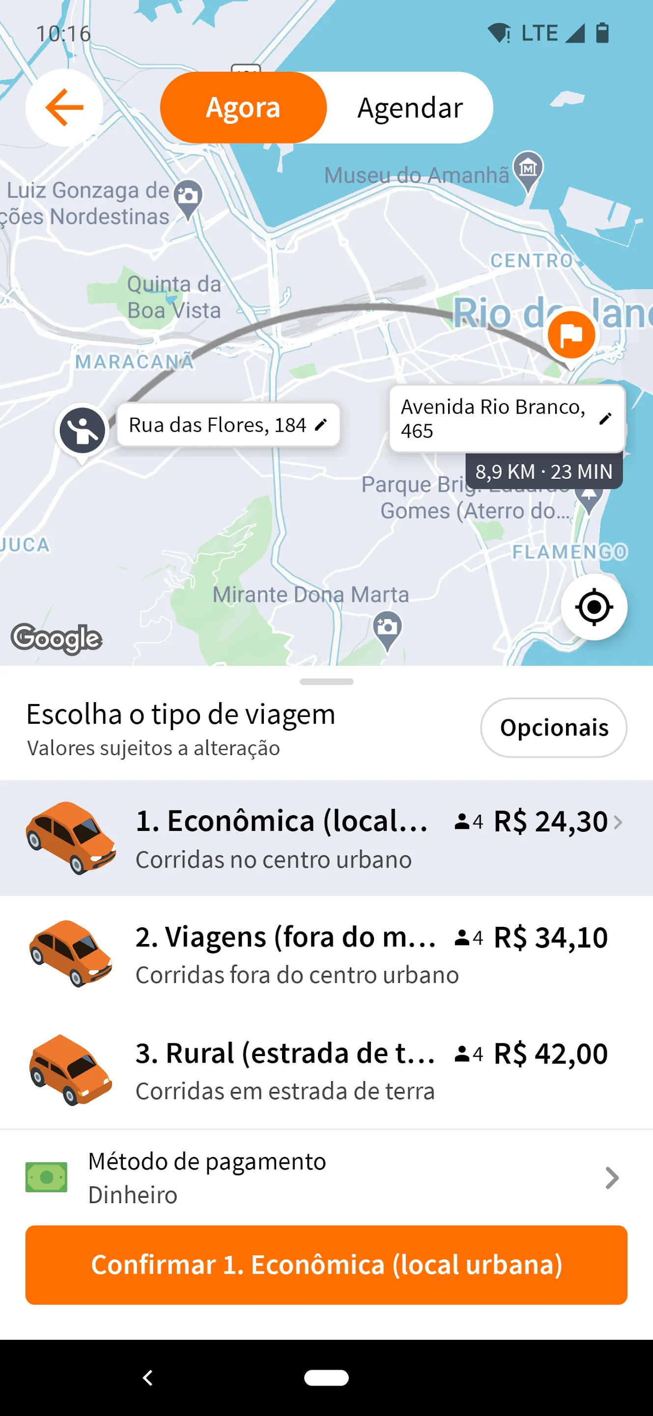 ItaCar - Passageiro | Indus Appstore | Screenshot