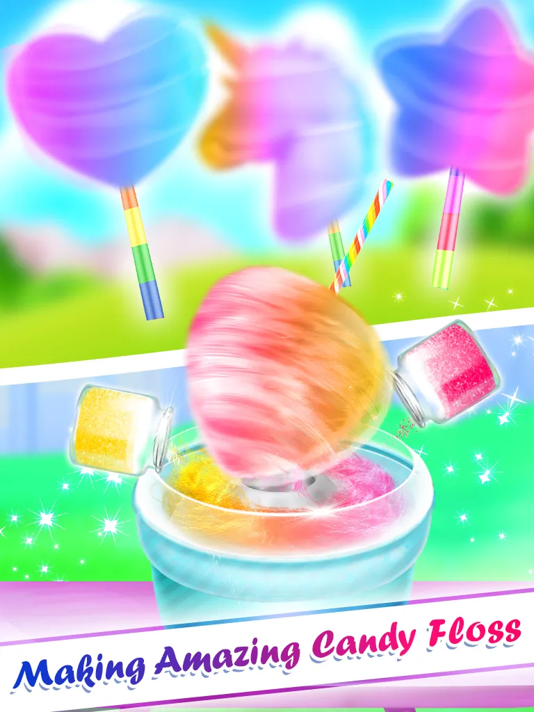 Unicorn Cotton Candy Maker | Indus Appstore | Screenshot