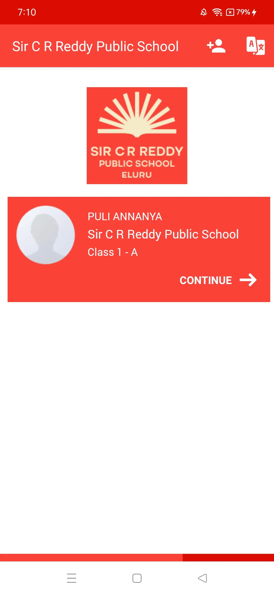 Sir C R Reddy Public School | Indus Appstore | Screenshot