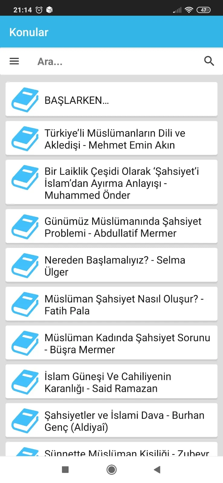 Mihrap Dergisi | Indus Appstore | Screenshot