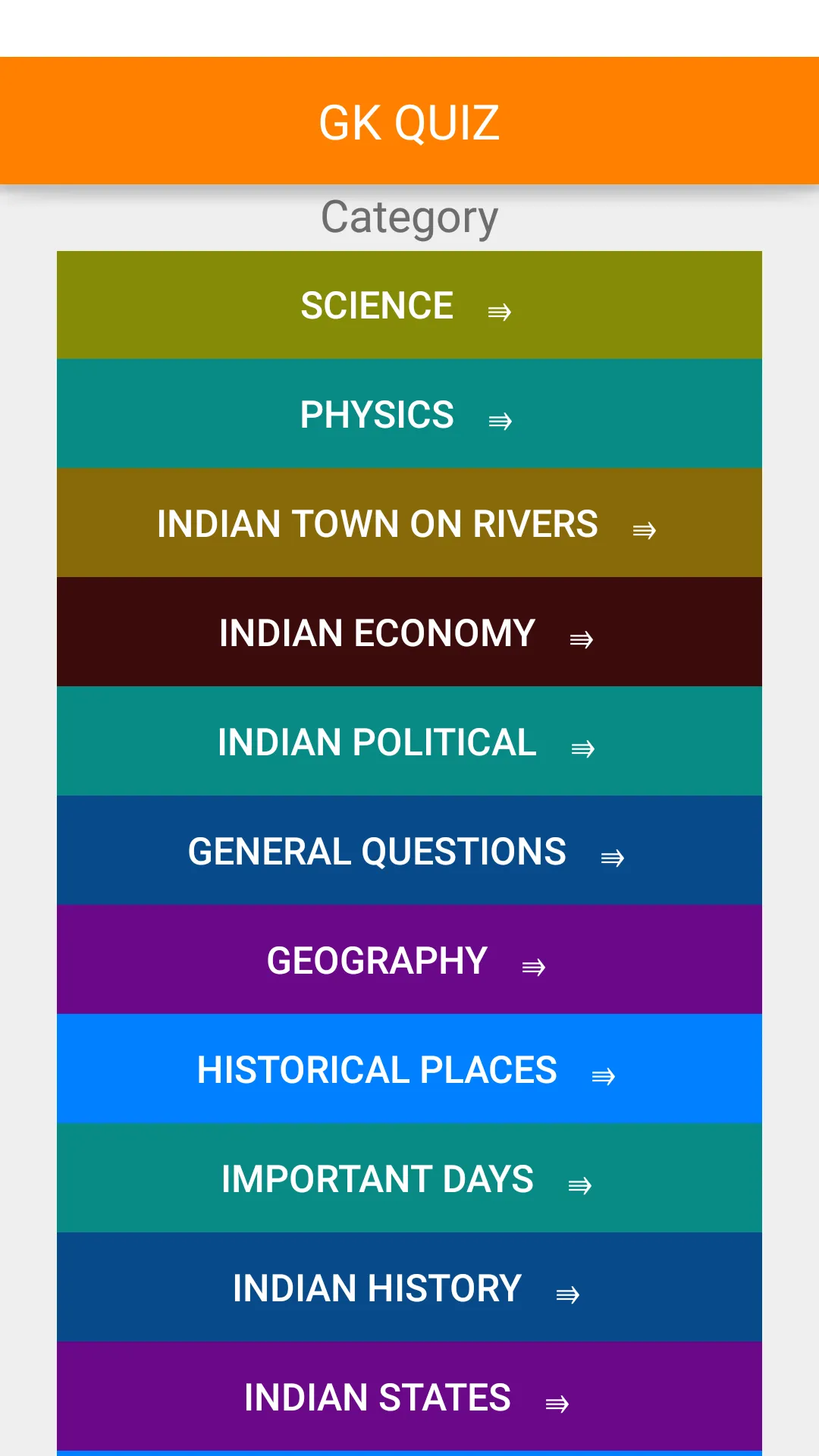 BEST GK QUIZ | Indus Appstore | Screenshot