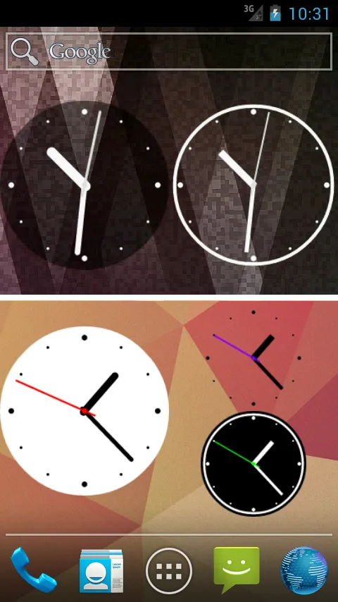 Simple Analog Clock [Widget] | Indus Appstore | Screenshot