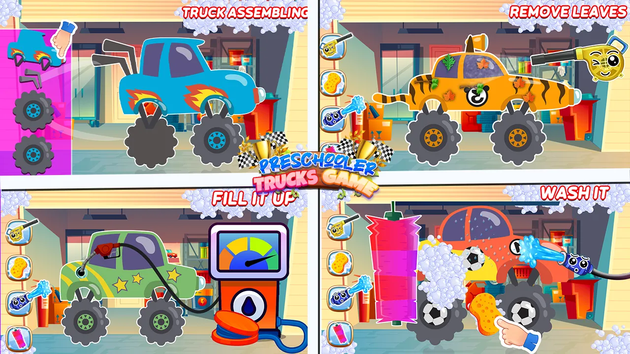 Preschool Kids Auto Car Wash | Indus Appstore | Screenshot