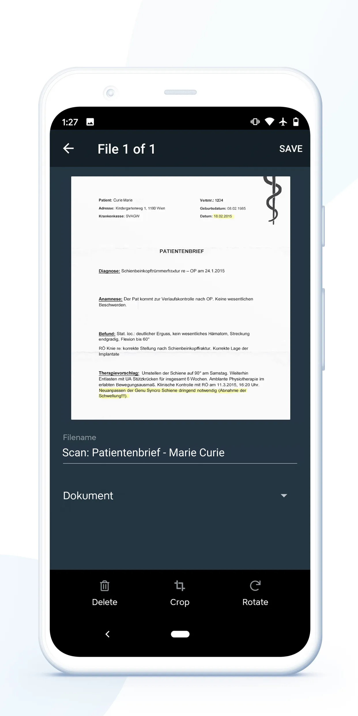 appointmed Praxisverwaltung | Indus Appstore | Screenshot