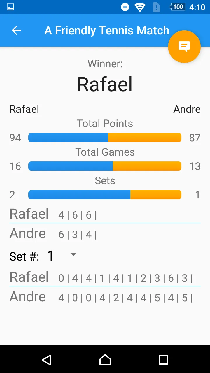 Tennis Scoring | Indus Appstore | Screenshot