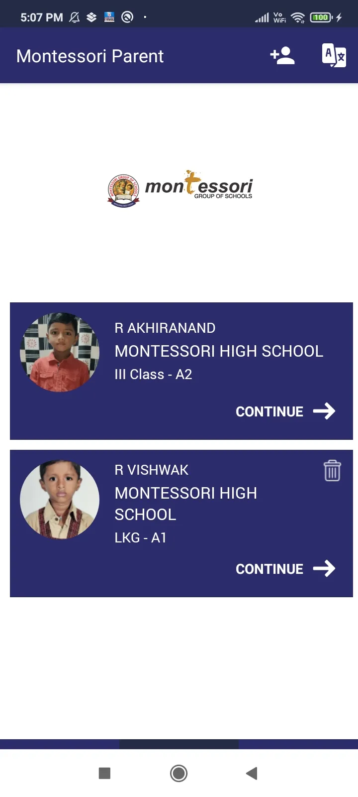 Montessori Group Of Schools | Indus Appstore | Screenshot