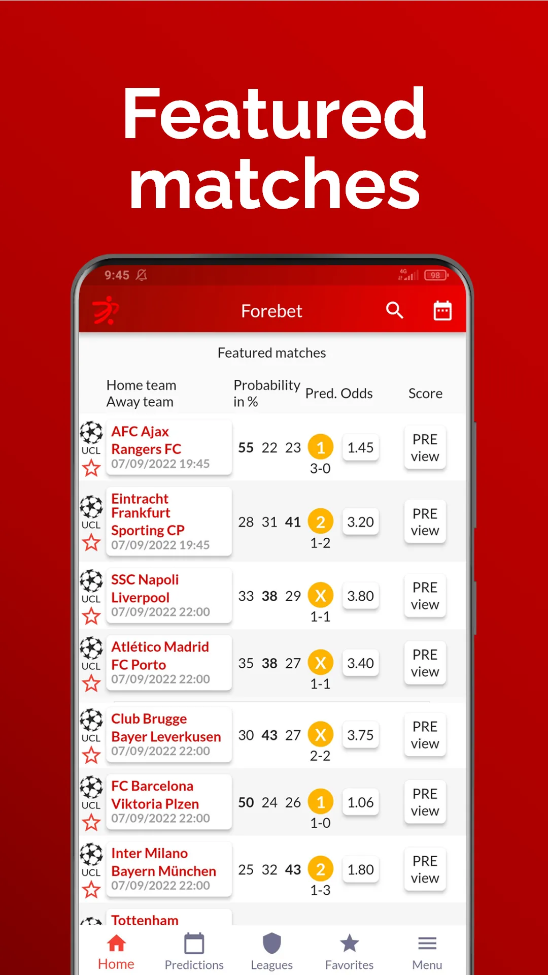 Football Predictions Forebet | Indus Appstore | Screenshot