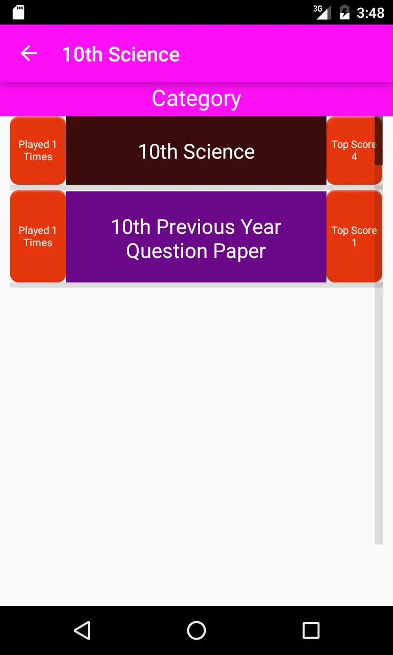 Science Quiz 10th ( SSLC ) | Indus Appstore | Screenshot