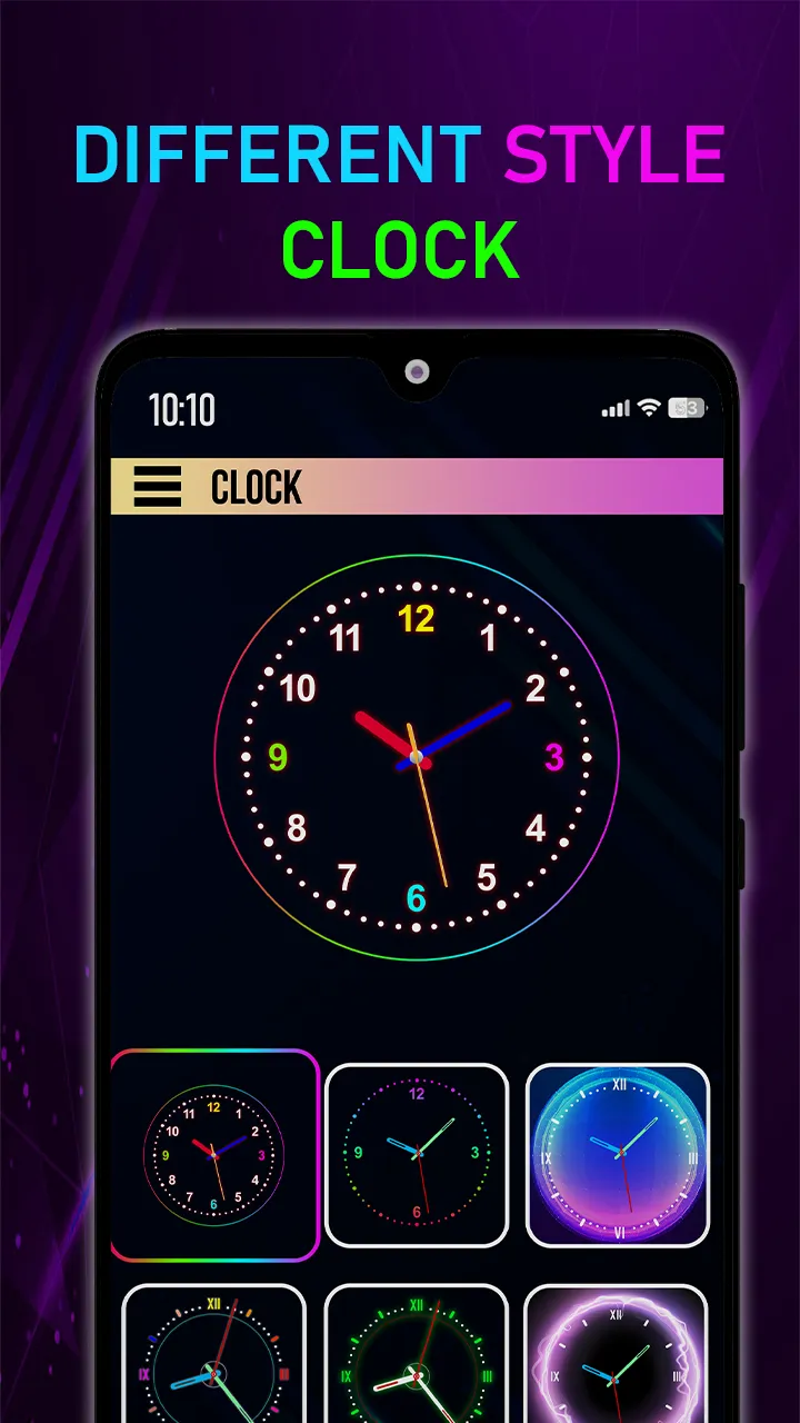 Neon Digital Clock Smart Watch | Indus Appstore | Screenshot