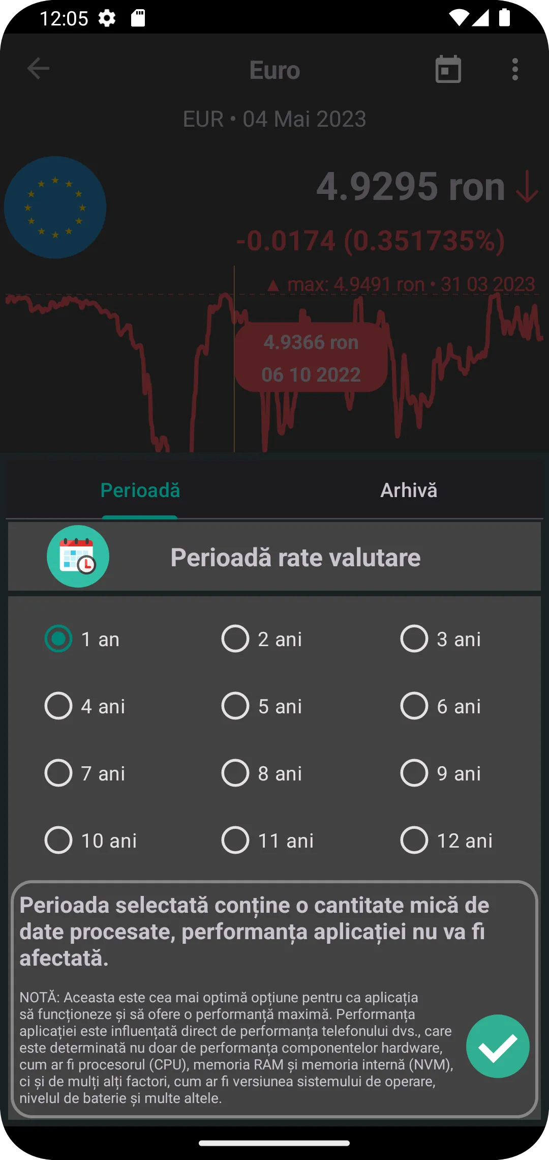 Curs Valutar BNR | Indus Appstore | Screenshot