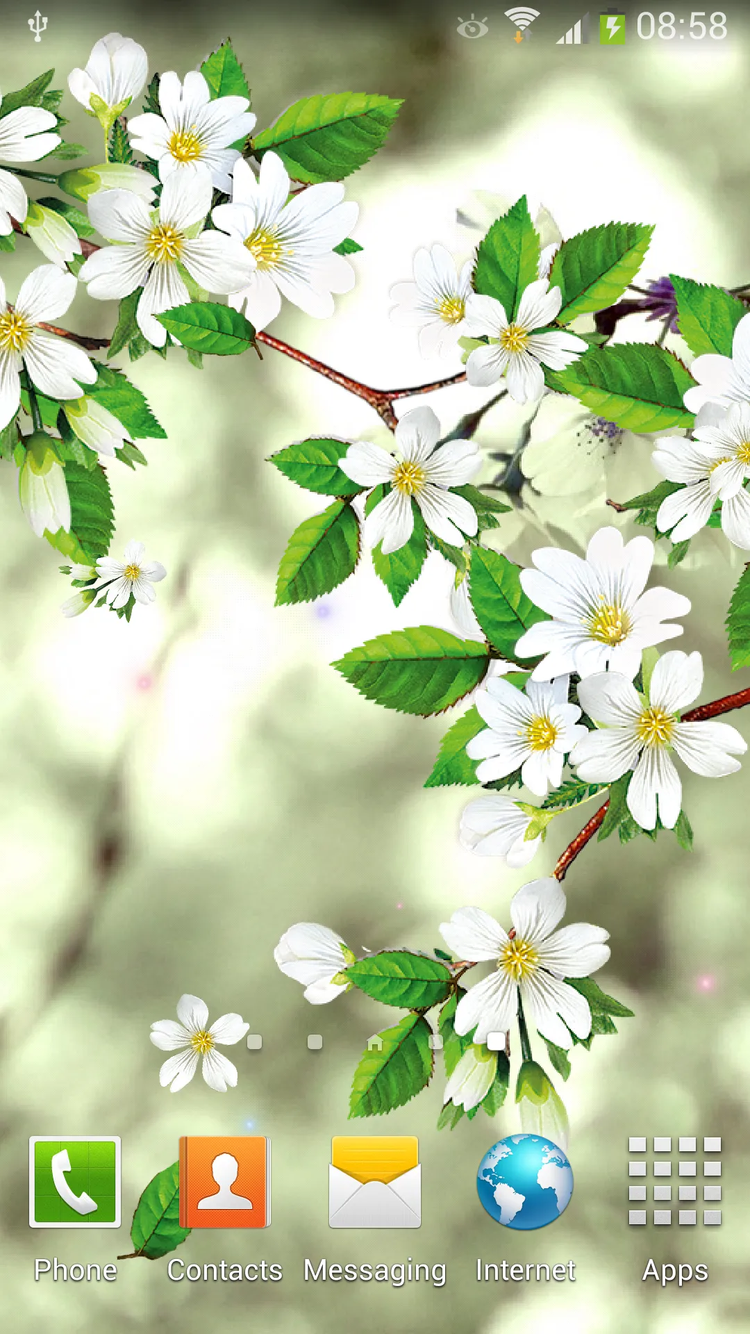 Sakura Live Wallpaper | Indus Appstore | Screenshot