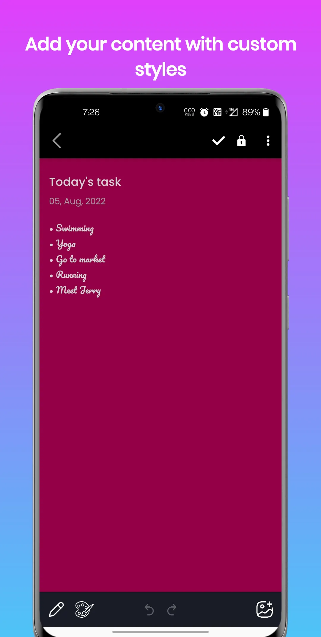 NoteIt: Simple and Smart Notes | Indus Appstore | Screenshot