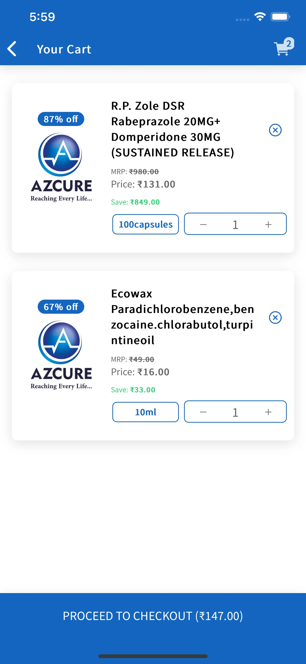 AZCURE | Indus Appstore | Screenshot