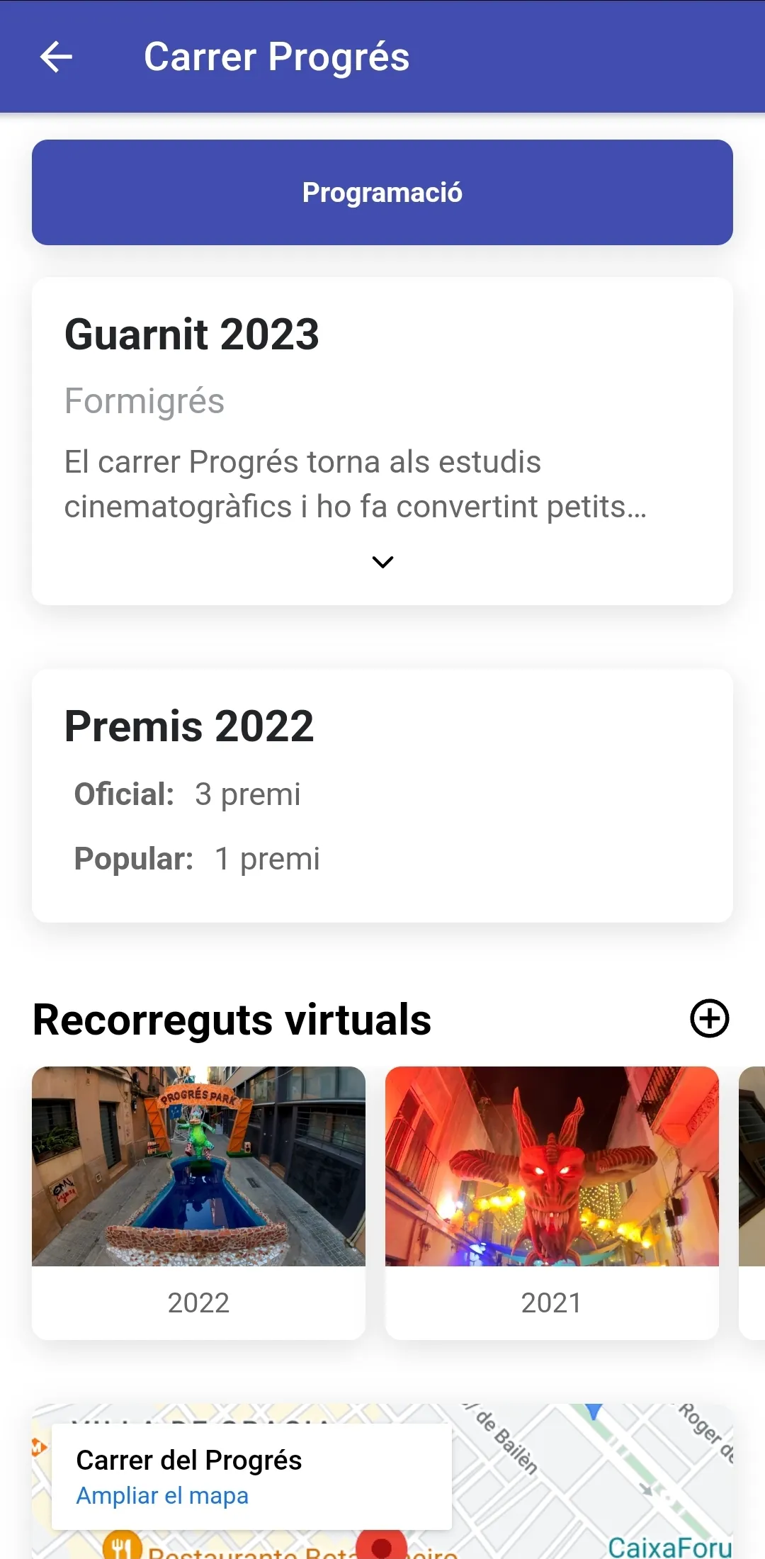 Festa Major de Gràcia 360 | Indus Appstore | Screenshot