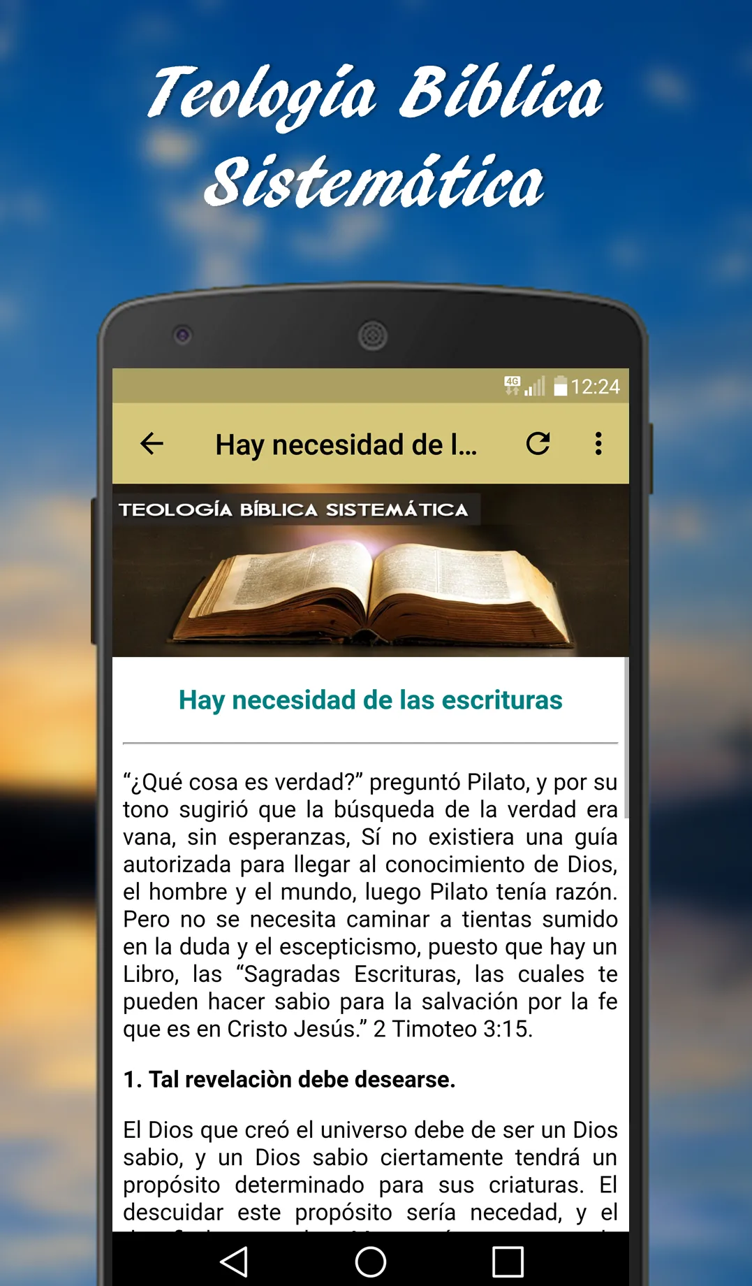 Teología Bíblica Sistemática | Indus Appstore | Screenshot