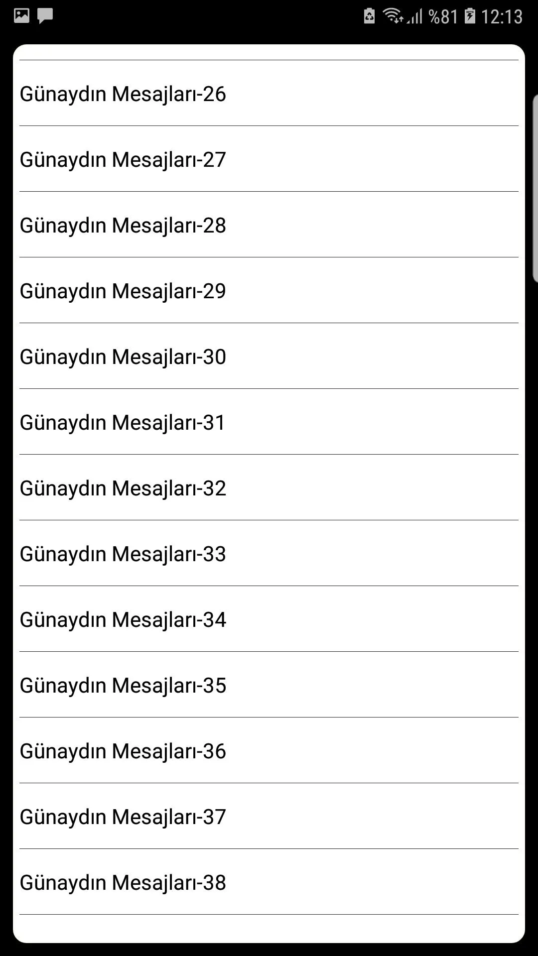 Günaydın Mesajları | Indus Appstore | Screenshot