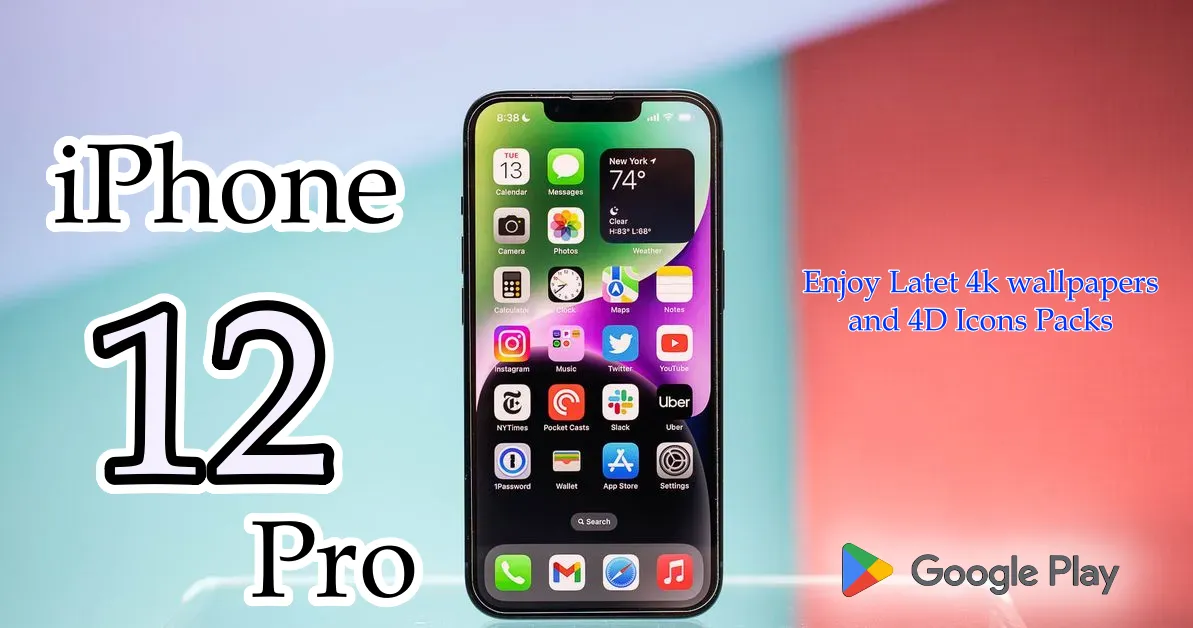 iPhone 12 Pro Launcher Themes | Indus Appstore | Screenshot