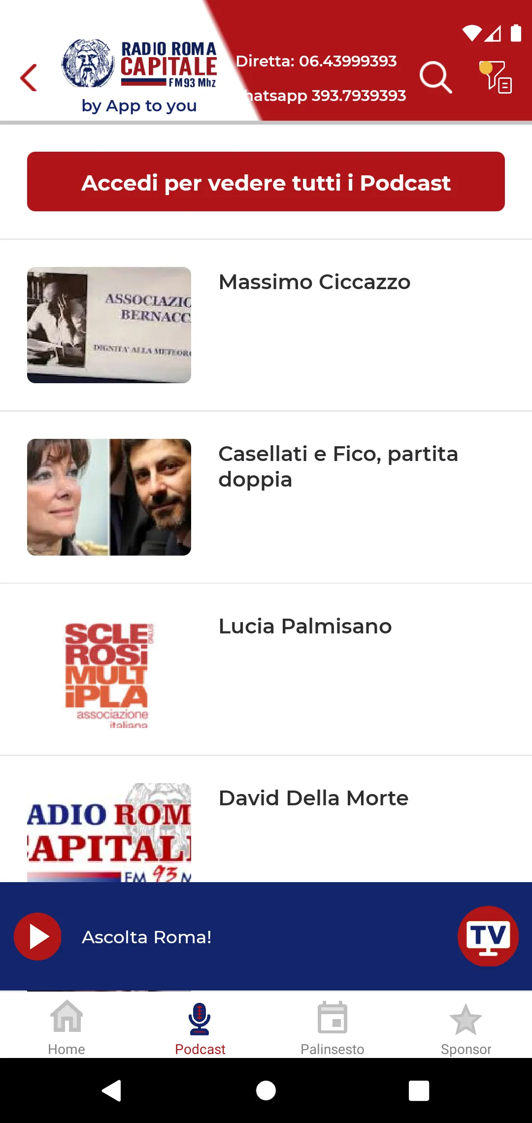 Radioromacapitale | Indus Appstore | Screenshot