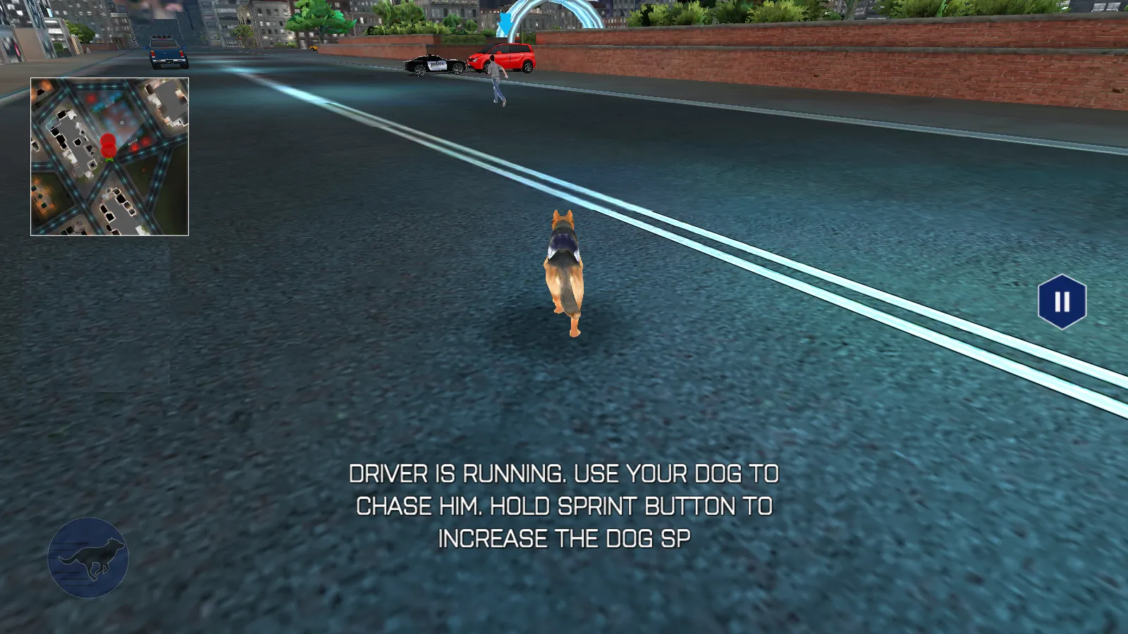 US Police Dog Car Chase | Indus Appstore | Screenshot