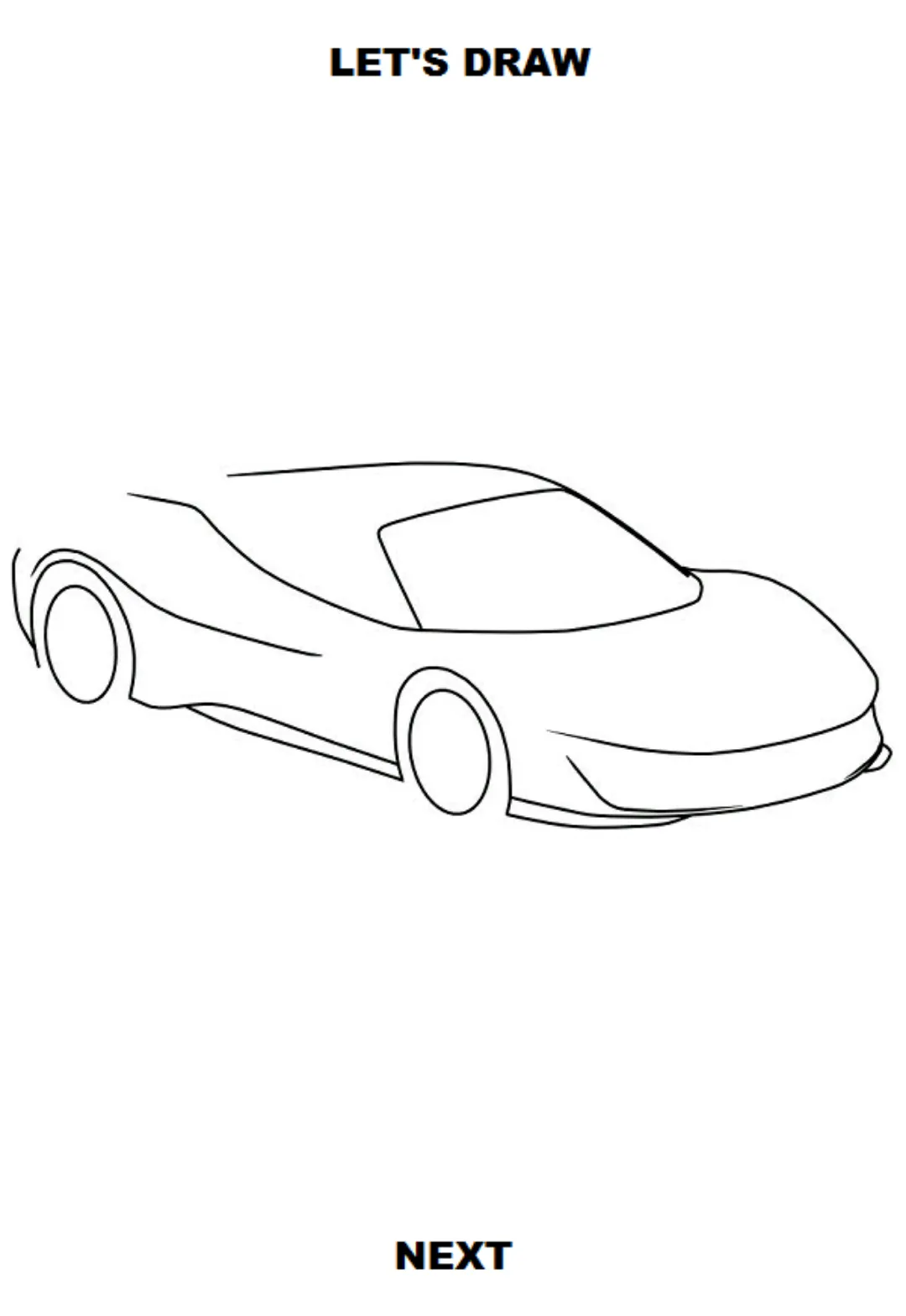 Draw Cars: Super | Indus Appstore | Screenshot