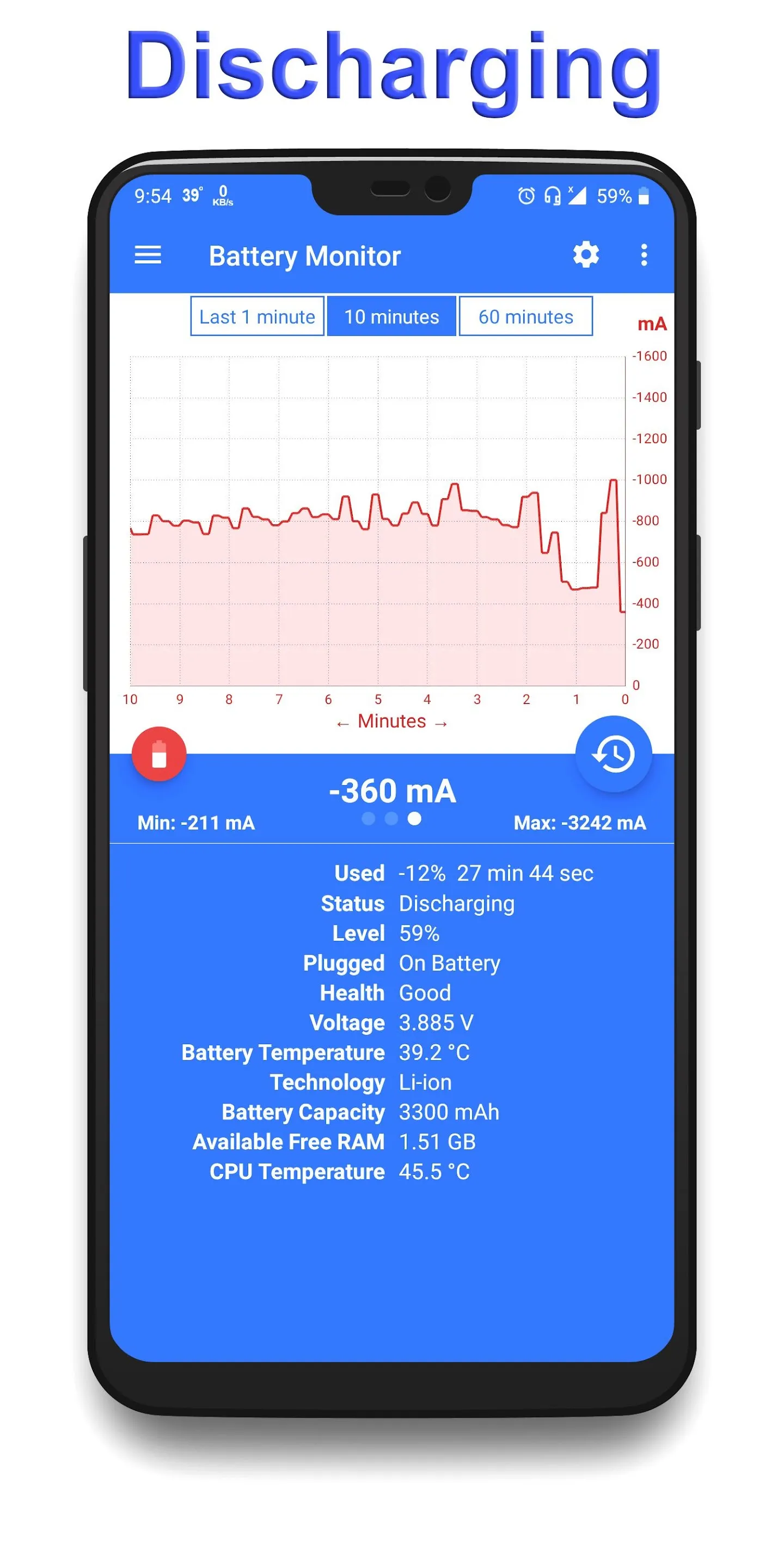 Battery Charging Monitor | Indus Appstore | Screenshot