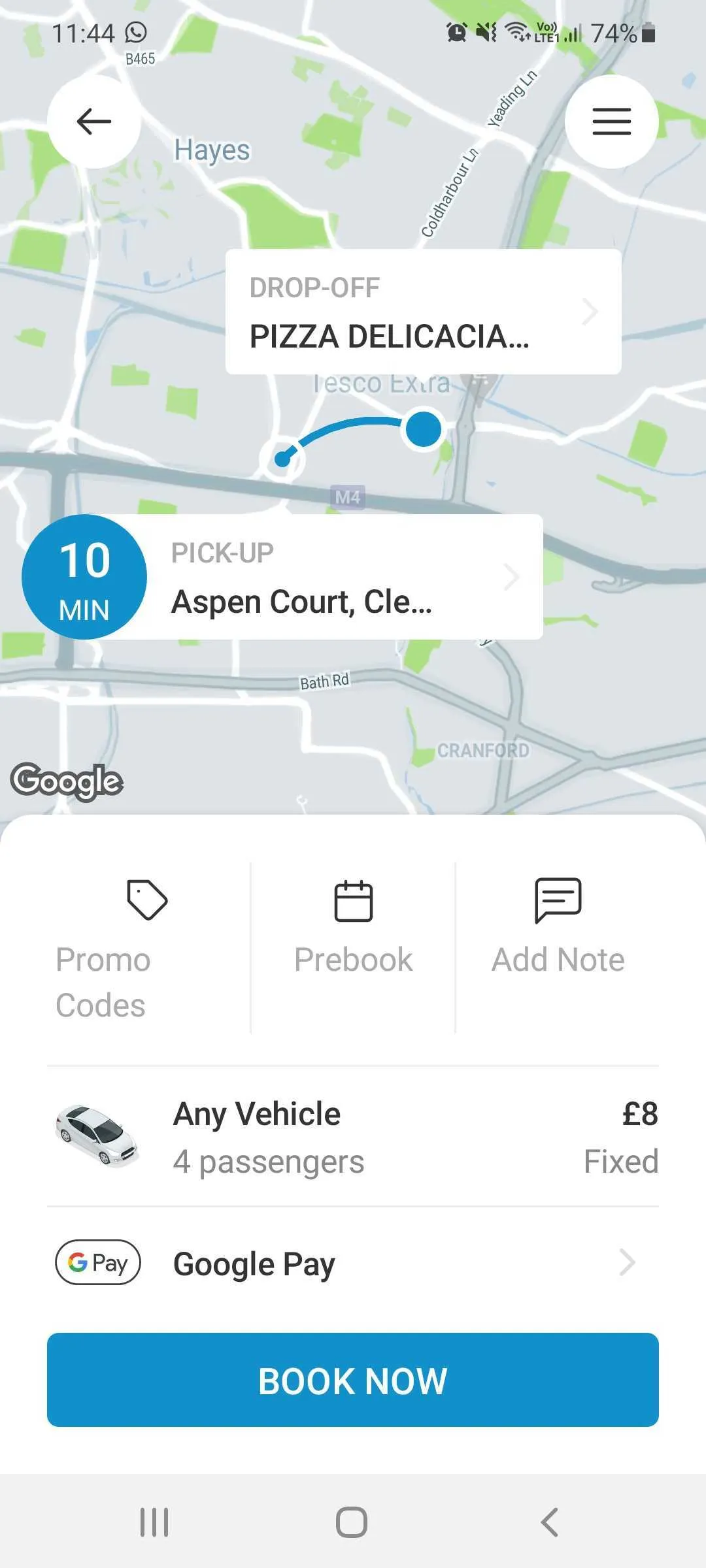 Direct Airport Transfers | Indus Appstore | Screenshot