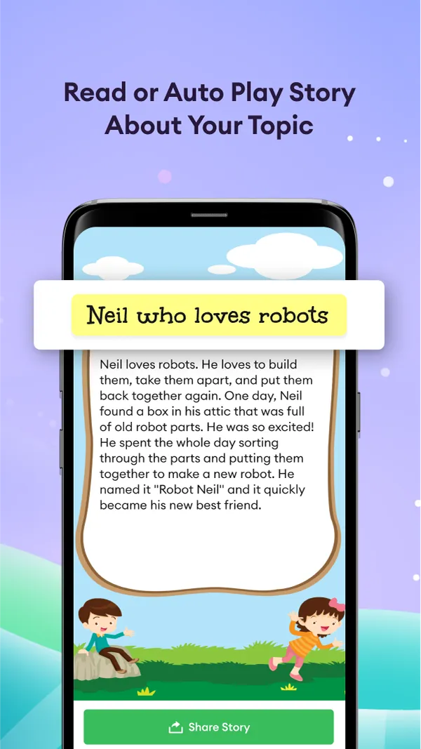 Personal Story Creator: AI Bot | Indus Appstore | Screenshot