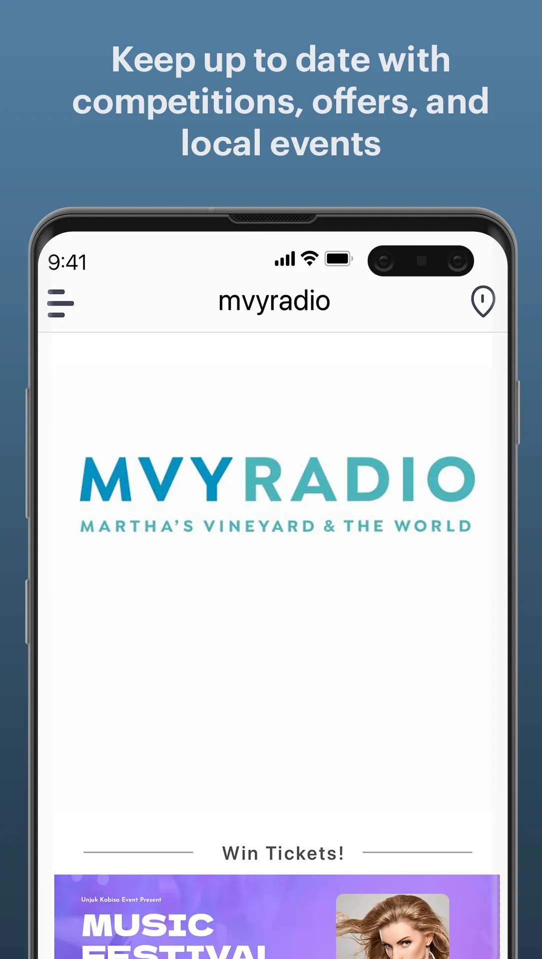 mvyradio | Indus Appstore | Screenshot