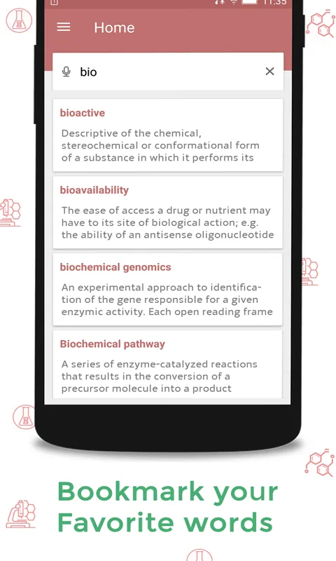 BioChemistry Dictionary | Indus Appstore | Screenshot